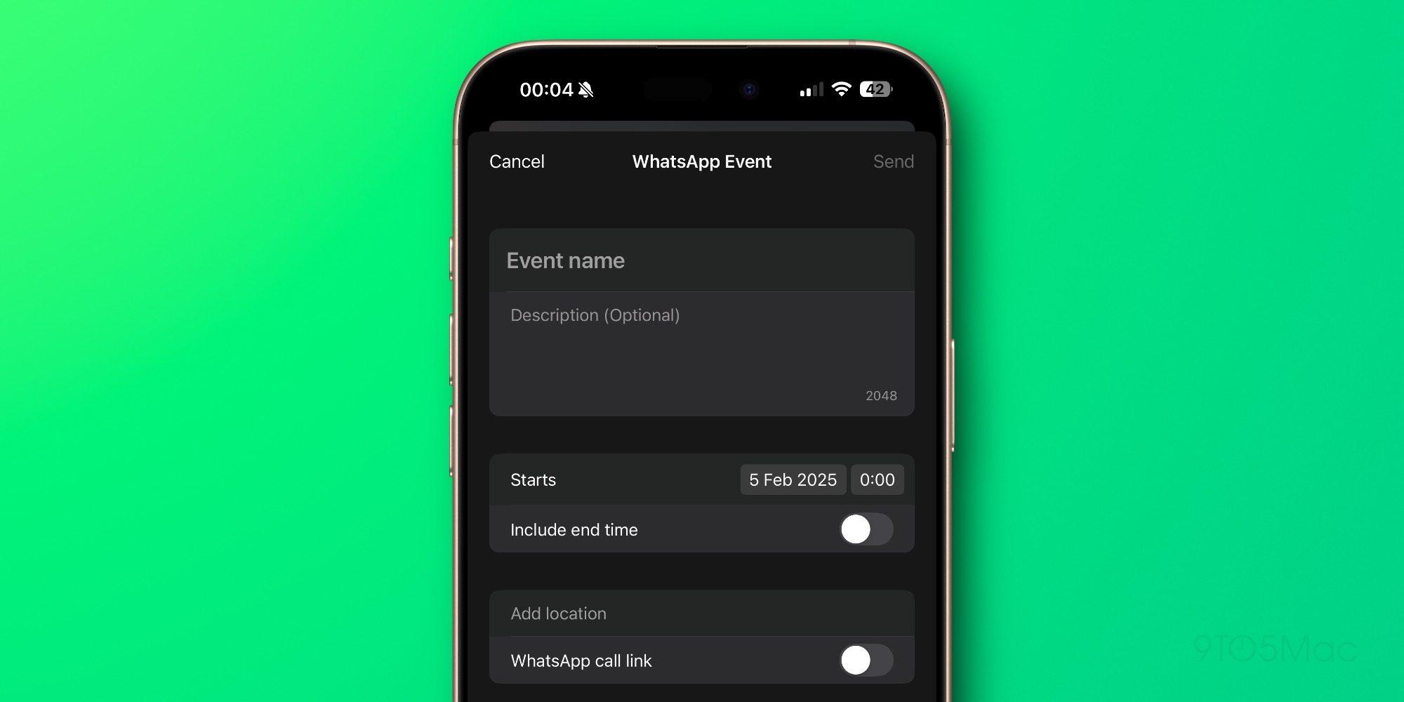 WhatsApp скоро позволит пользователям планировать события прямо из личных чатов