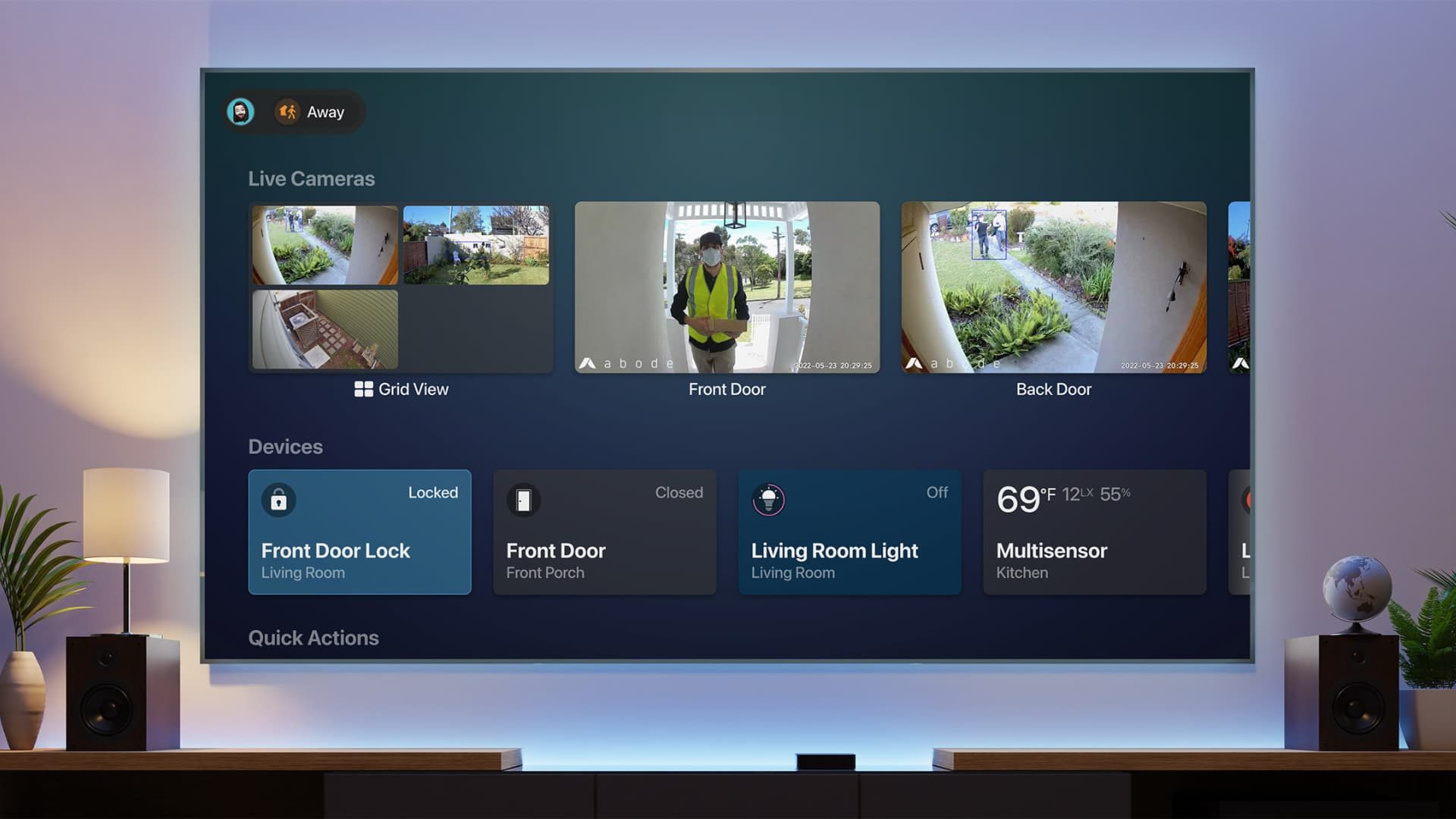 Abode обеспечивает полный опыт безопасности умного дома на Apple TV