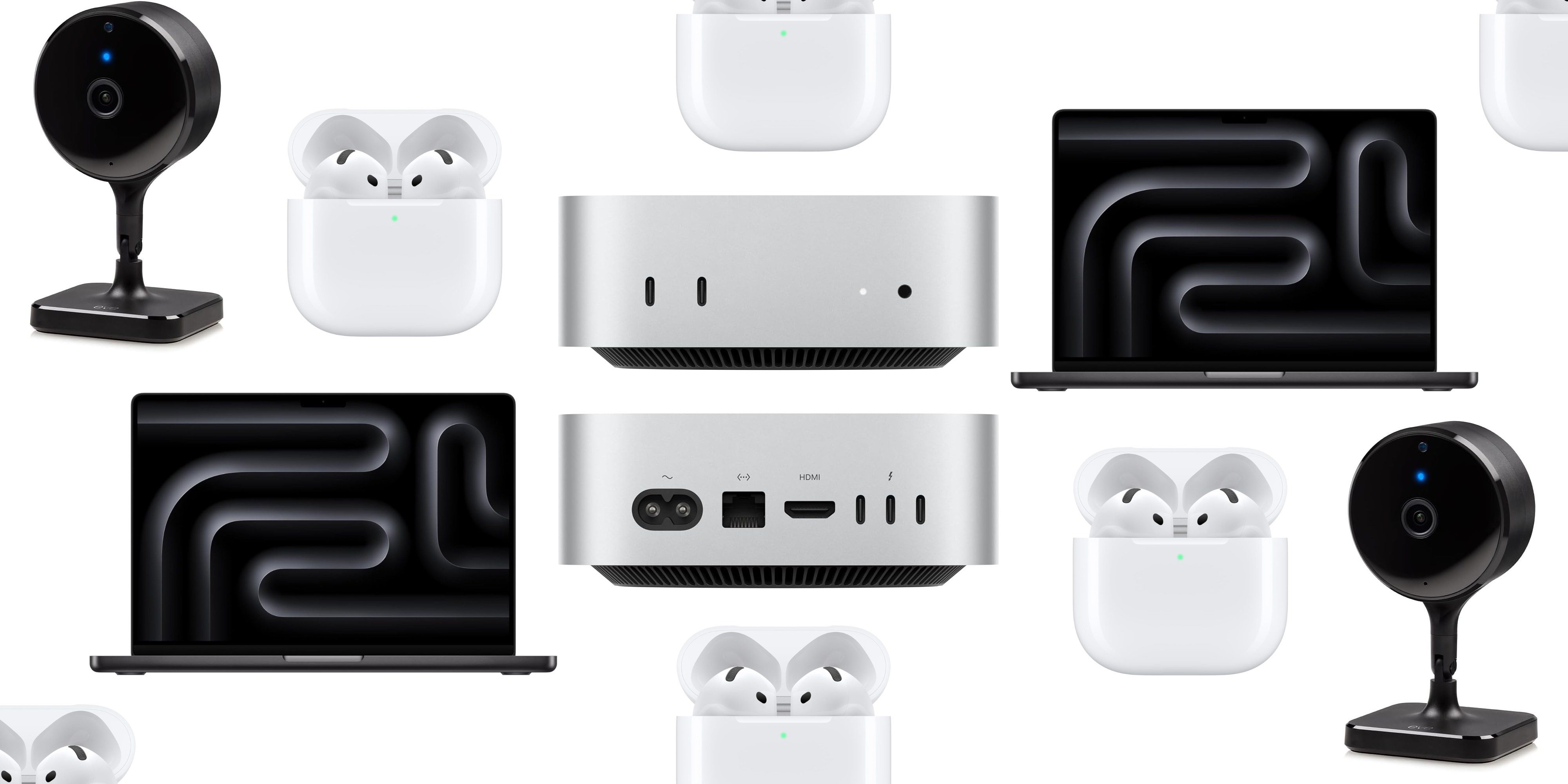 Скидки: Mac mini M4 Pro со скидкой 200 долларов, MacBook Pro M4 Pro на 24 ГБ со скидкой 300 долларов, камера Eve HomeKit Secure Video, и многое другое