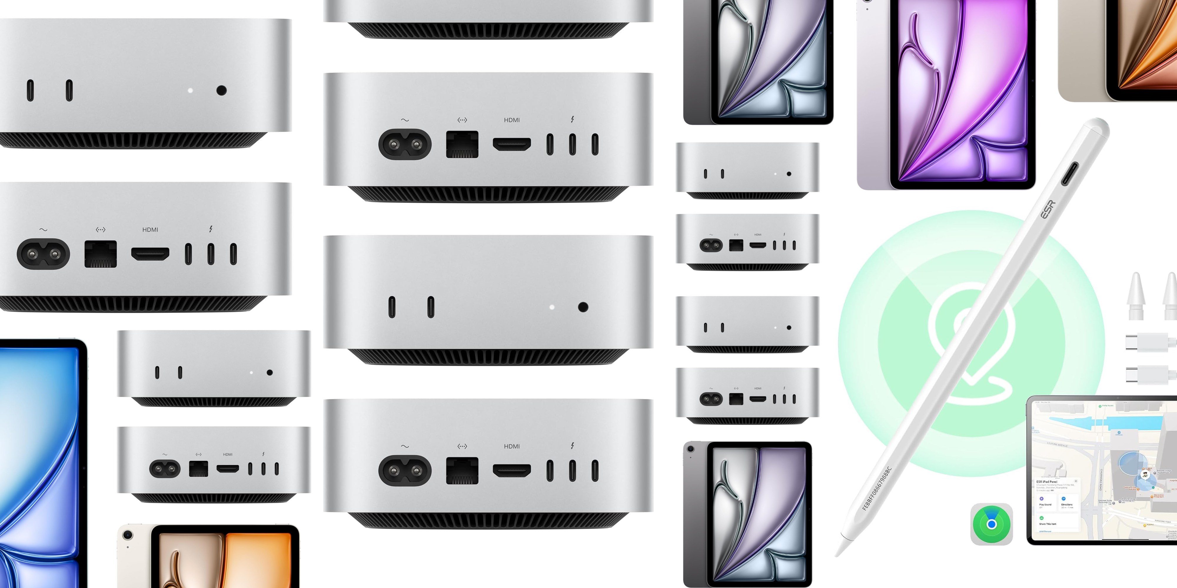 Акции: Mac mini M4 за $499 (скидка $100), iPad Air M3 по рекордно низким ценам, Pencil с Find My за $25, AirPods и другие