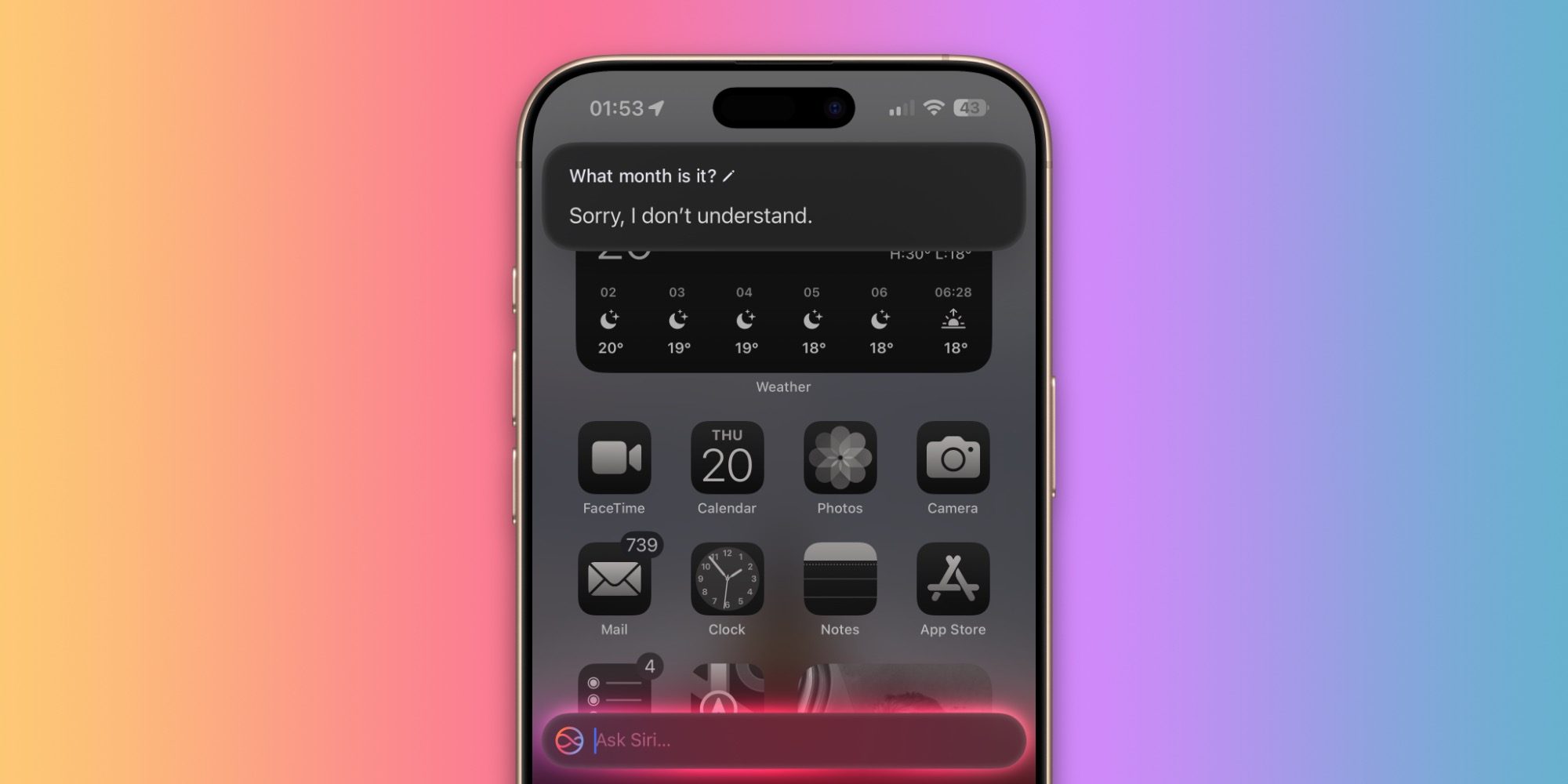 Пока мы беспокоимся об Apple Intelligence, Siri не может ответить на вопрос «Какой сейчас месяц?»