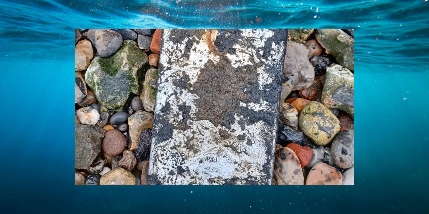 iPad пролежал под водой пять лет, прежде чем помог раскрыть дело о покушении на убийство