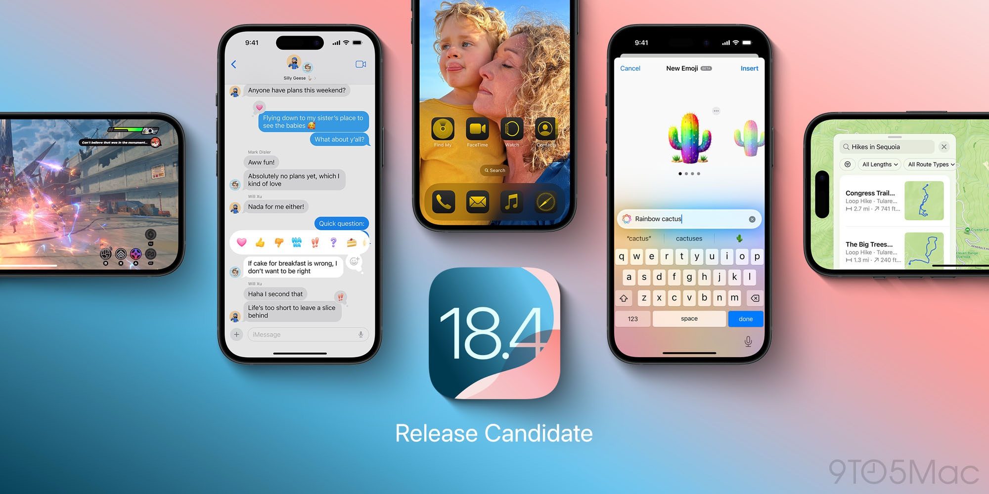 Apple выпускает iOS 18.4 RC для iPhone и iPad