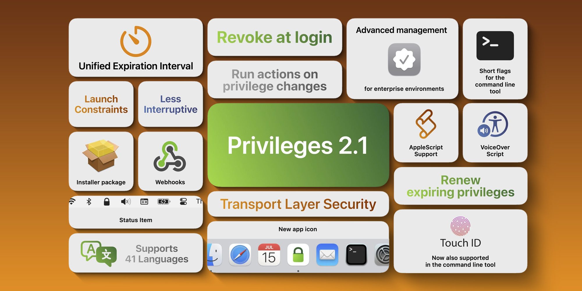 Apple @ Work: Privileges 2.1 продолжает оставаться одним из обязательных приложений macOS для корпоративных пользователей