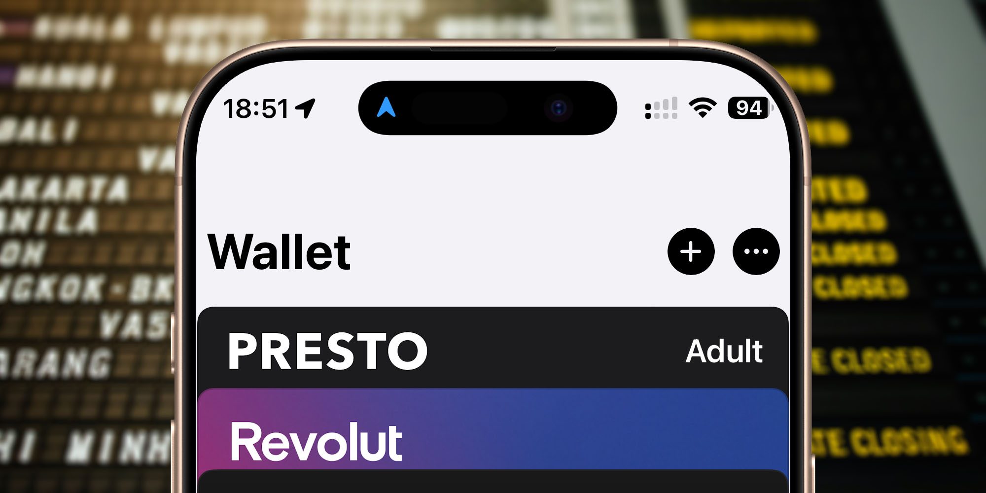 Добавление транспортных карт напрямую из приложения Wallet — мечта путешественника