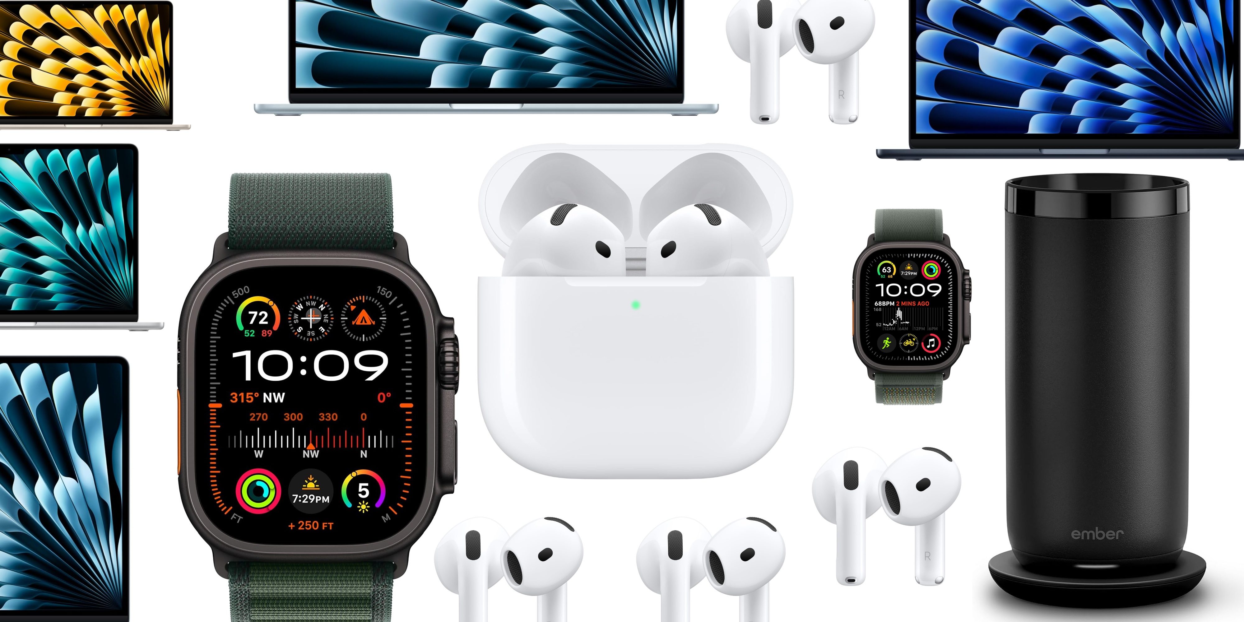 Скидки: AirPods 4 с шумоподавлением до $79, MacBook Air M4 снова дешевеет до новой рекордно низкой цены на Amazon, Apple Watch Ultra 2 и другие