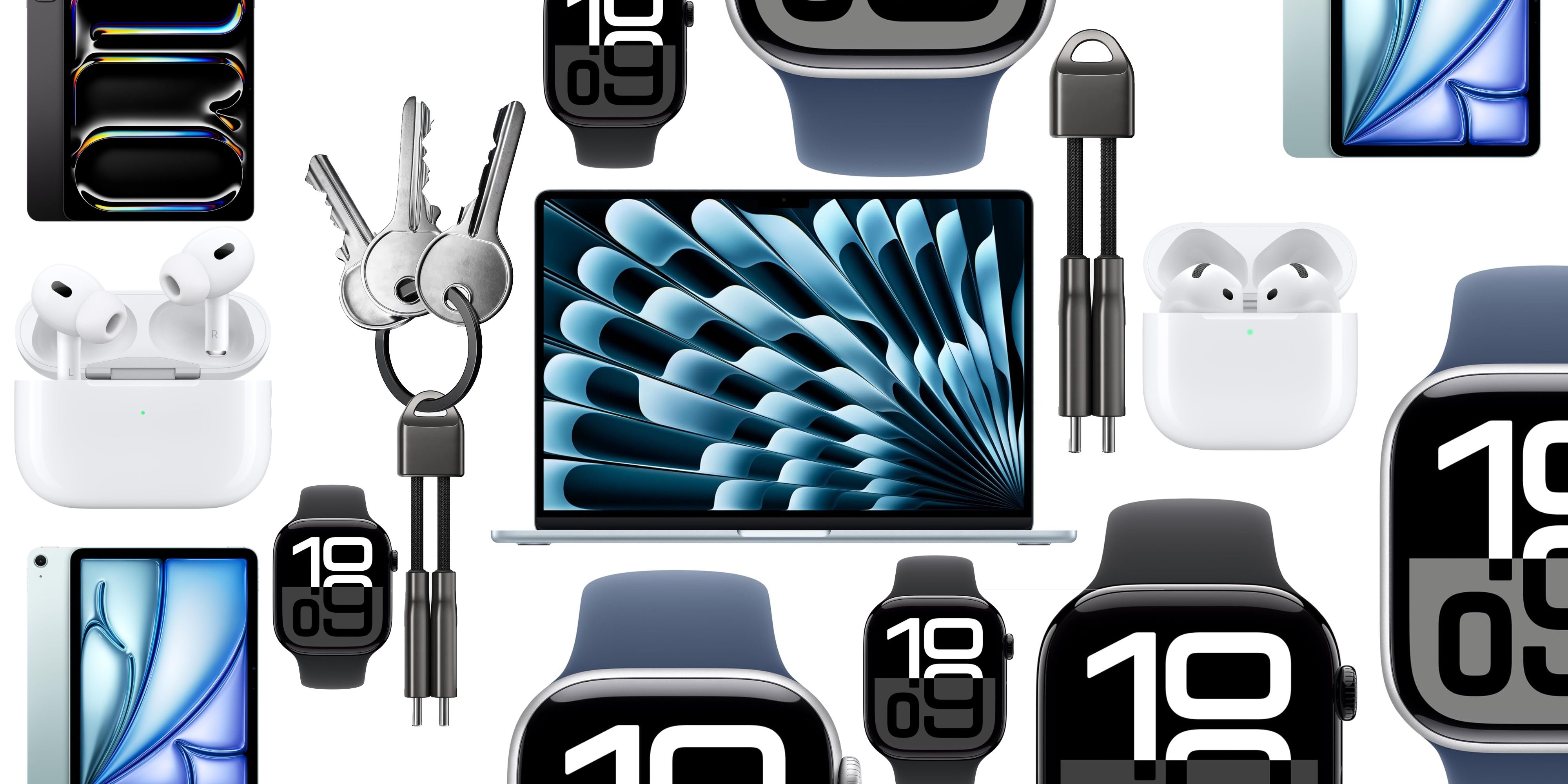 Скидки: 15-дюймовый MacBook Air M4 со скидкой 150 долларов, Apple Watch Series 10 со скидкой 110 долларов, Nomad ChargeKey от 18 долларов и другие предложения