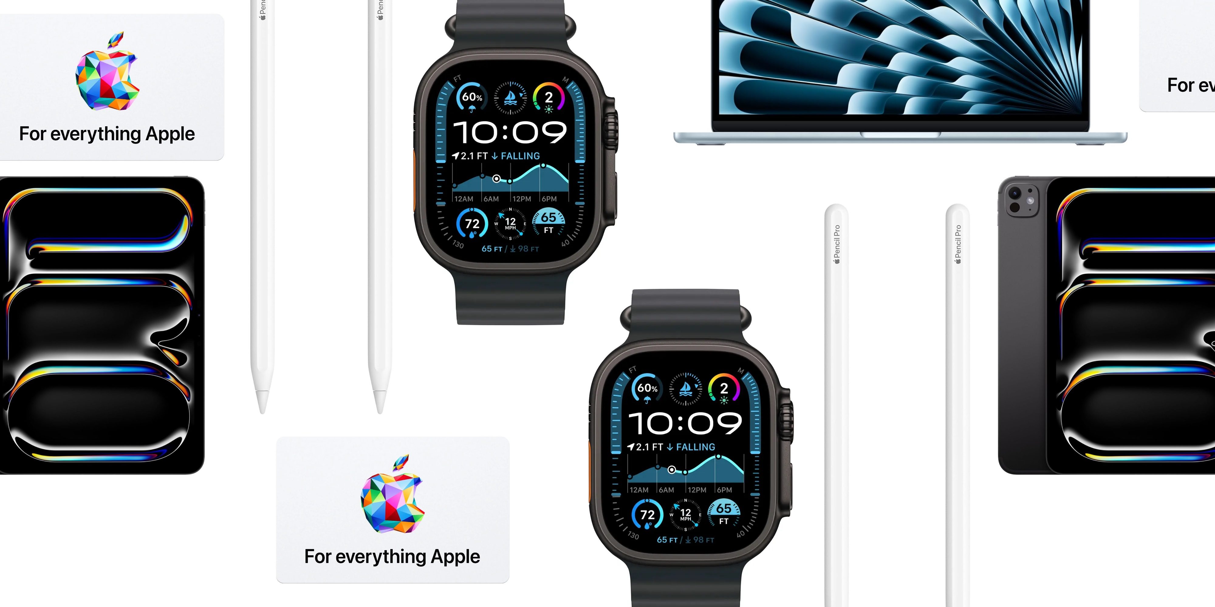 Скидки: Весенняя распродажа Apple в Best Buy, iPad Pro M4 со скидкой до $465, Apple Pencil от $66, предложение с подарочной картой и другое