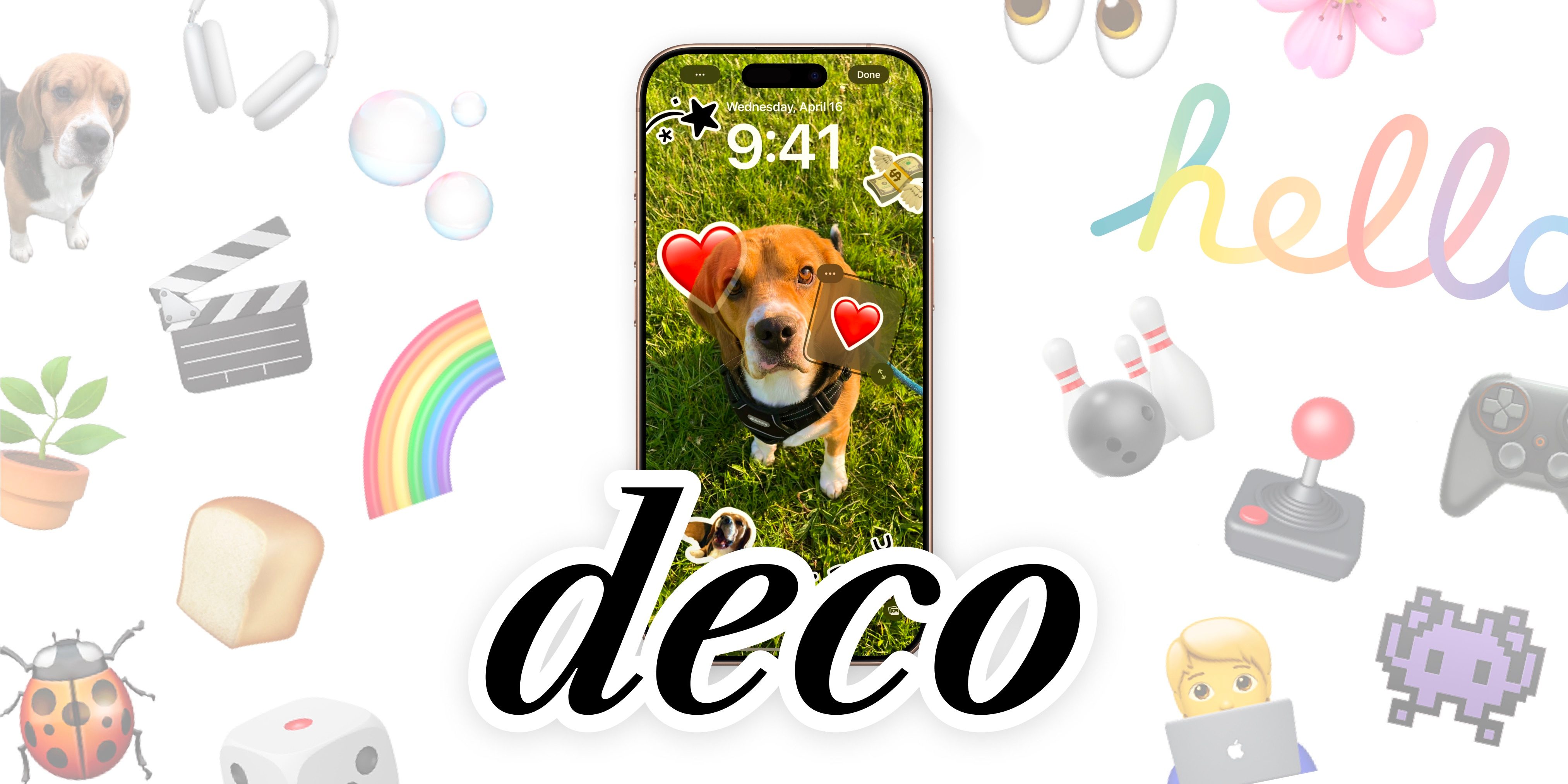 «Deco» — новое забавное приложение, которое позволяет создавать пользовательские обои по своему вкусу
