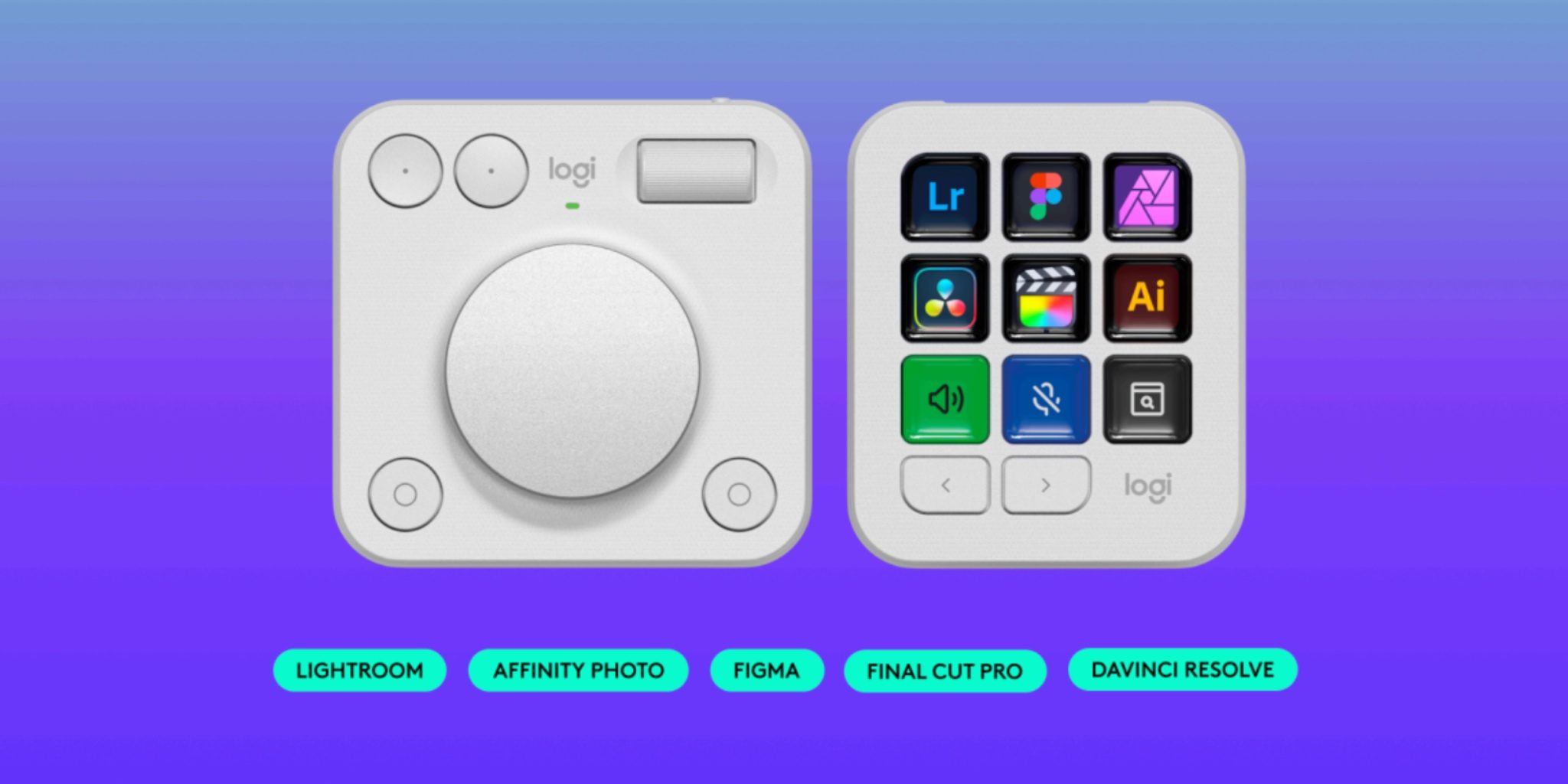 Logitech объявляет о поддержке Final Cut Pro для MX Creative Console
