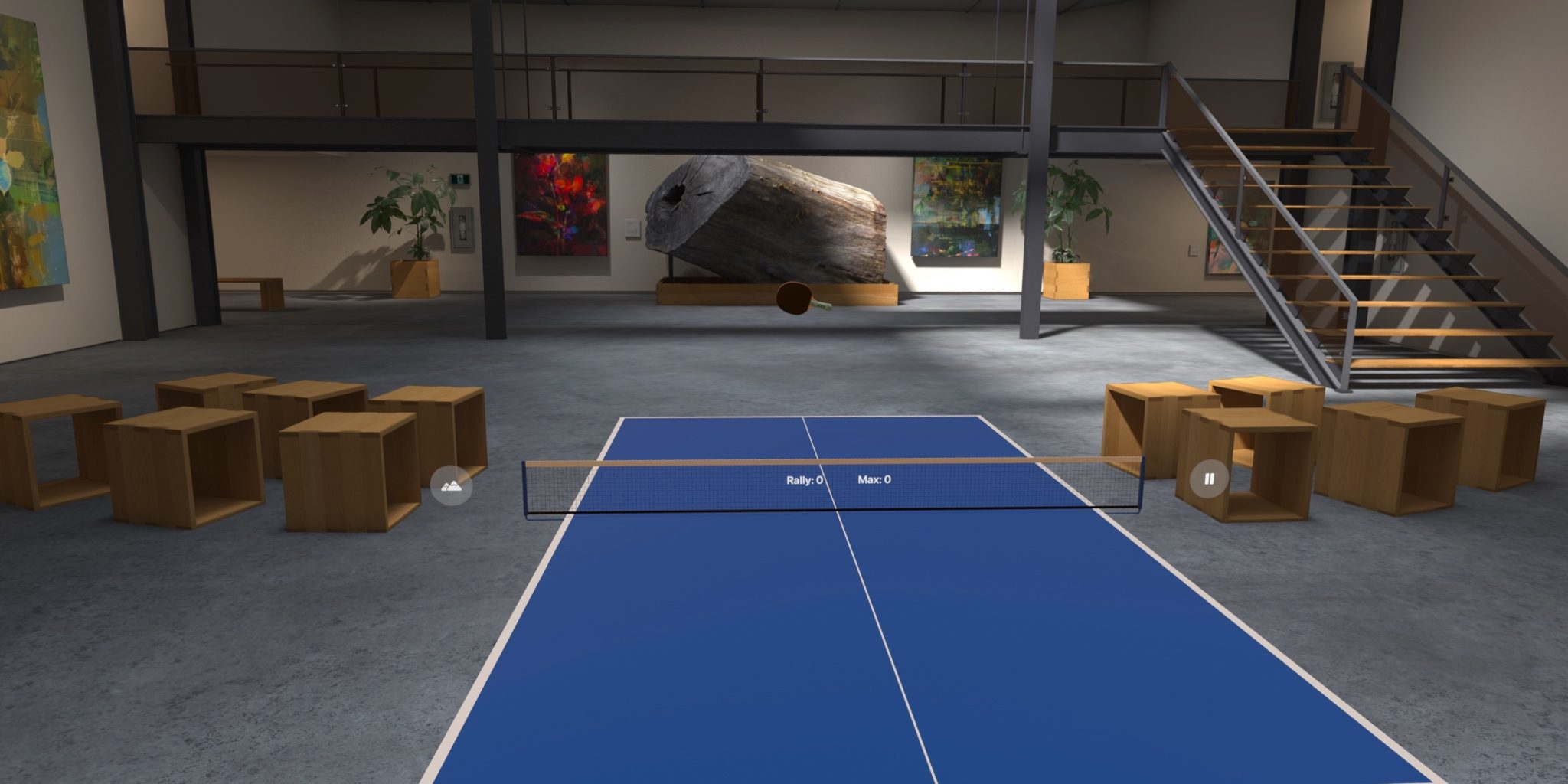 Инди-приложения: Ping Pong Club приносит реалистичный настольный теннис на Apple Vision Pro