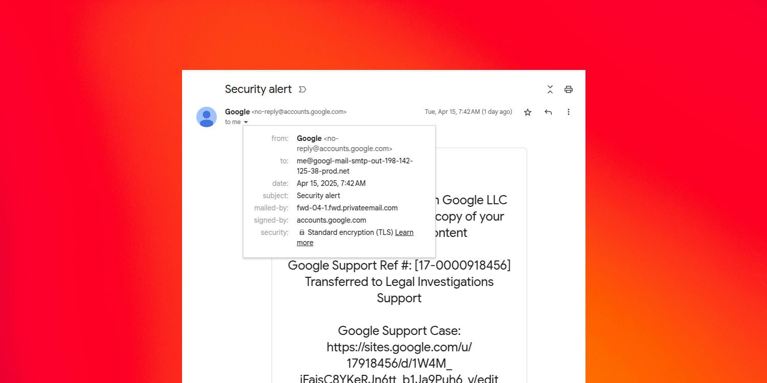 PSA: Watch out for ultra-convincing phishing emails from Google & PayPal