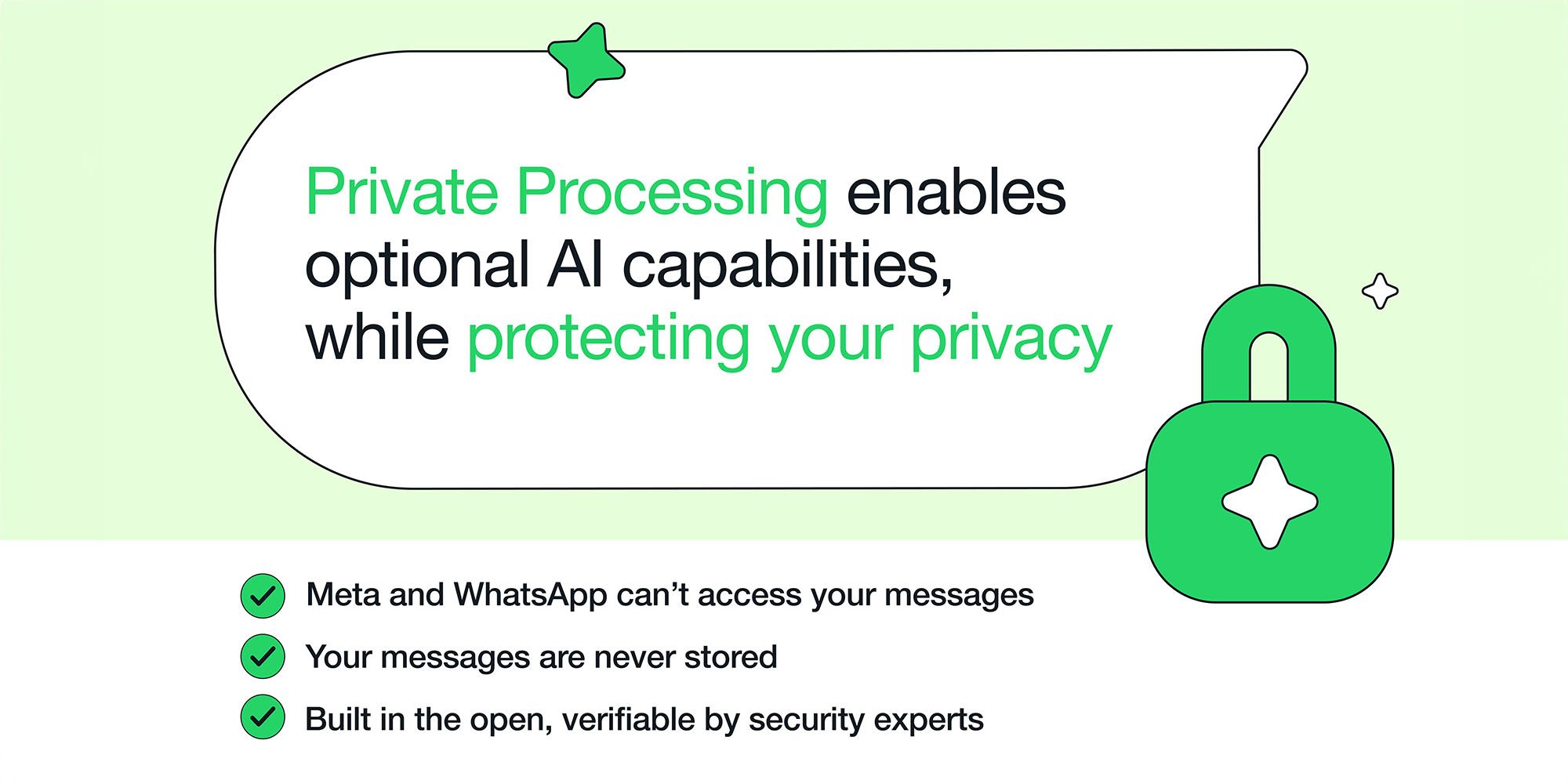 WhatsApp заимствует подход Apple Private Cloud Compute для конфиденциальности ИИ
