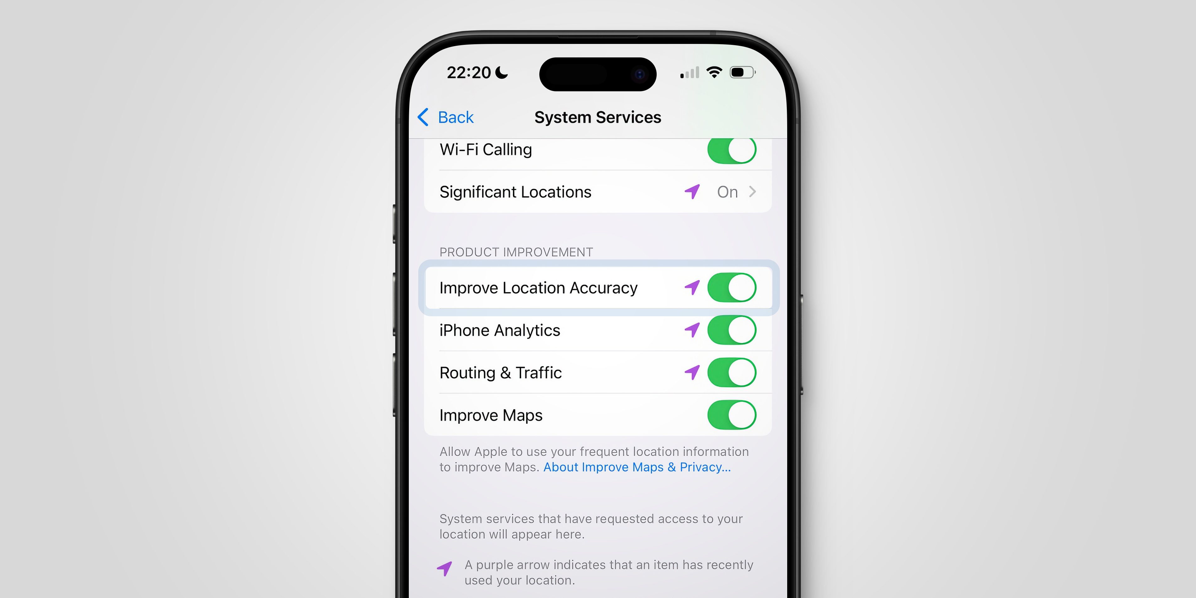 iOS 18.4 включает новую настройку конфиденциальности служб геолокации для вашего iPhone