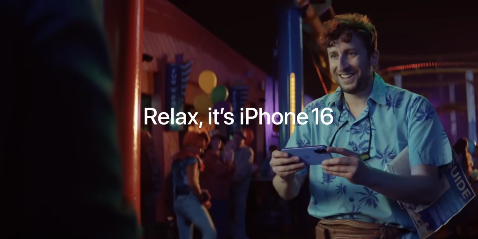 Новое видео iPhone 16 продвигает использование без чехла