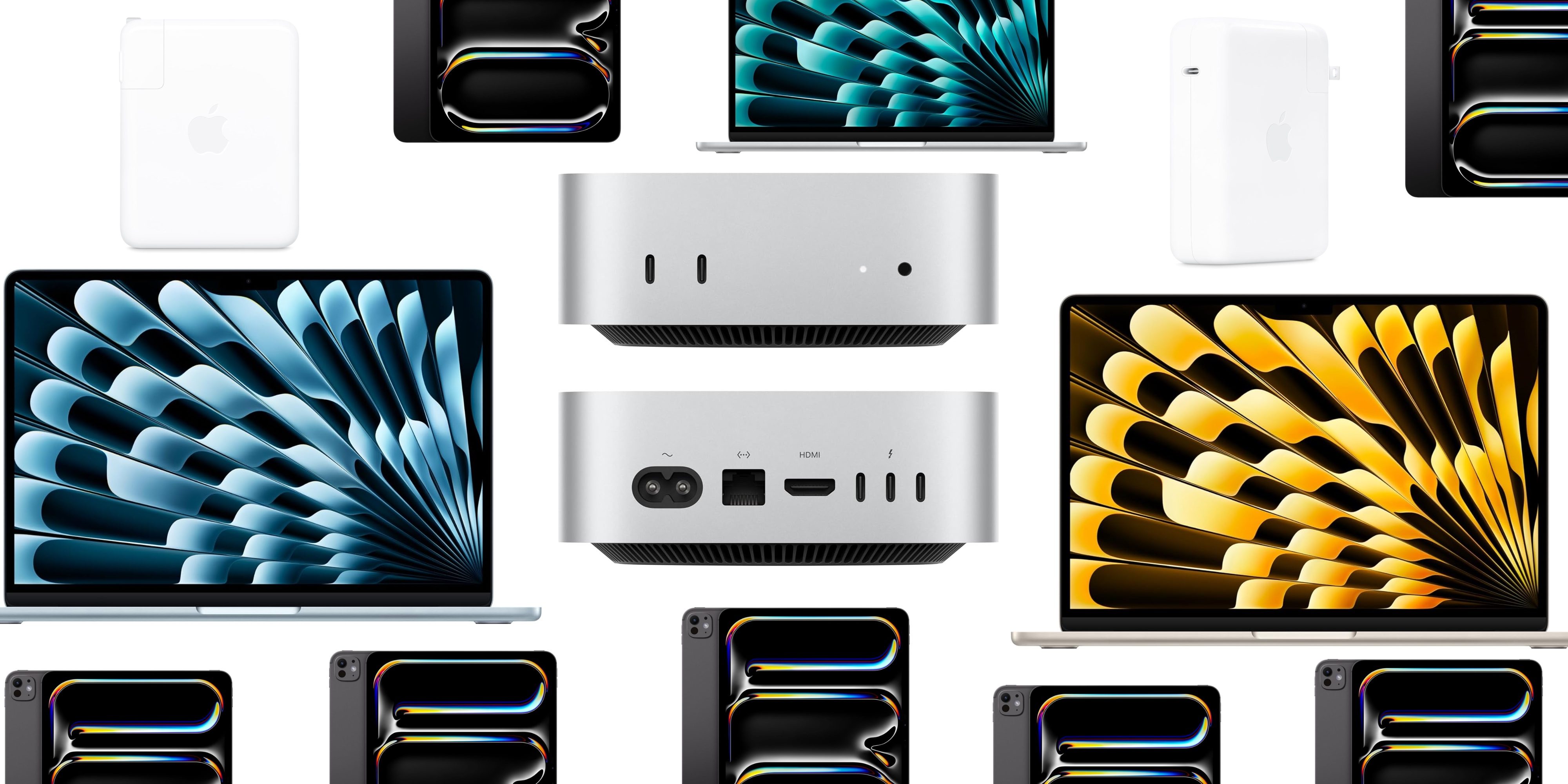 Акции: Mac mini M4 за $495, iPad Pro M4 13 дюймов со скидкой $211, MacBook Air M4 от $849, адаптер питания Apple 140 Вт со скидкой 50% и другие предложения
