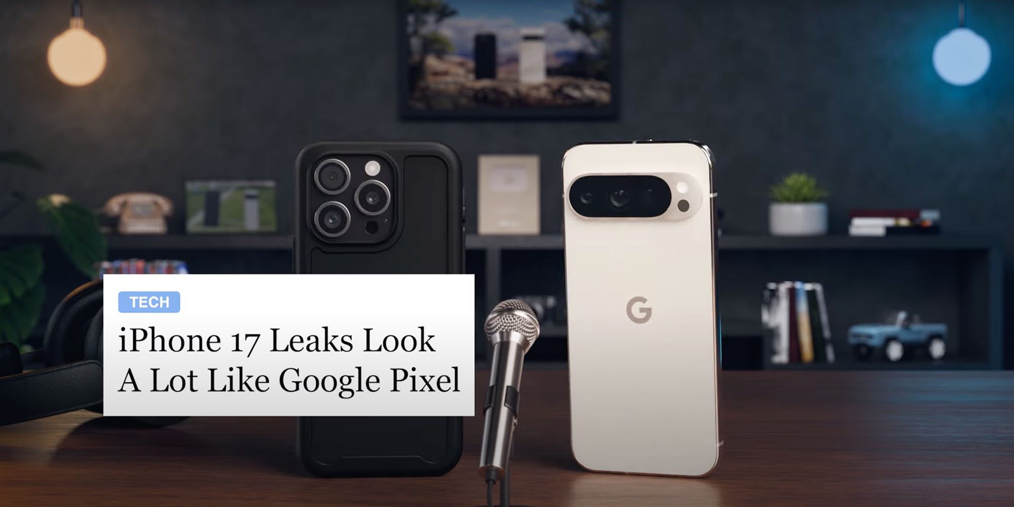 Неловкая реклама Google высмеивает дизайн iPhone 17 еще до его запуска [Видео]