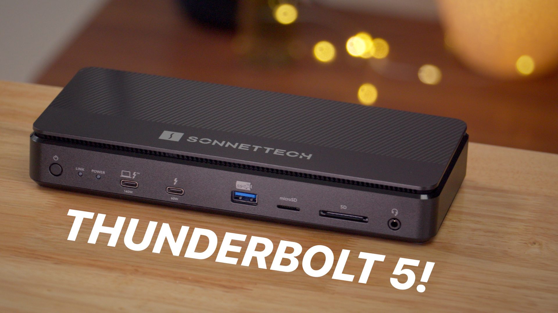 Обзор: док-станция Sonnet Echo 13 Thunderbolt 5 SSD – зарядка MacBook 140 Вт, 2.5GbE, скорость SSD до 6000 МБ/с [Видео]