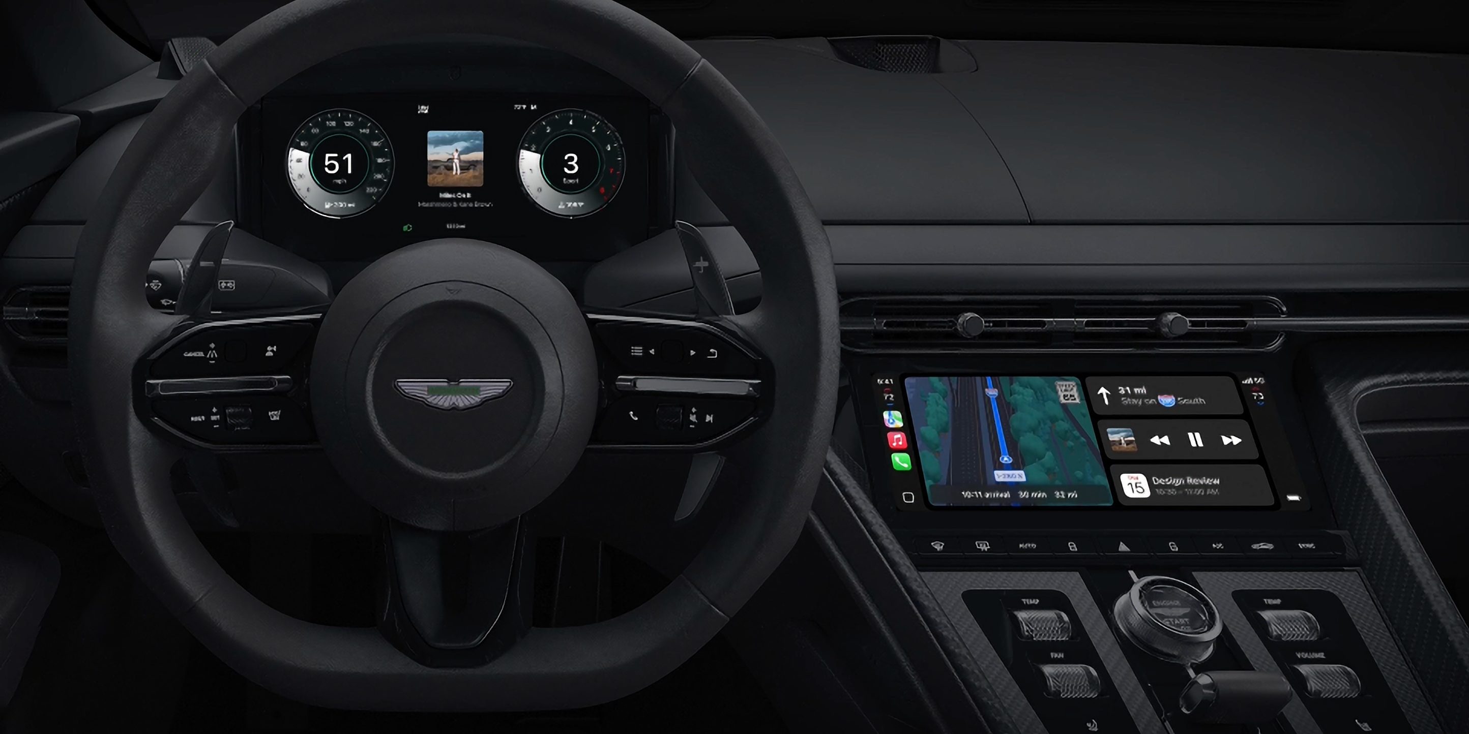 CarPlay нового поколения под брендом CarPlay Ultra начинает развертываться сегодня