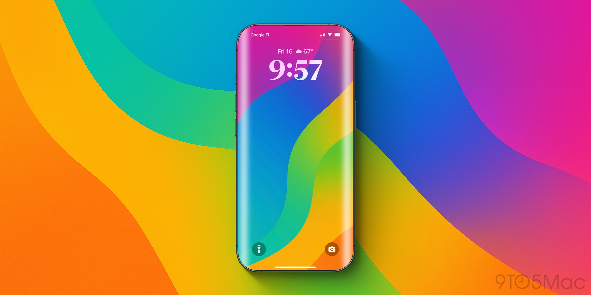 The front-facing camera will be invisible in a 2027 iPhone,…