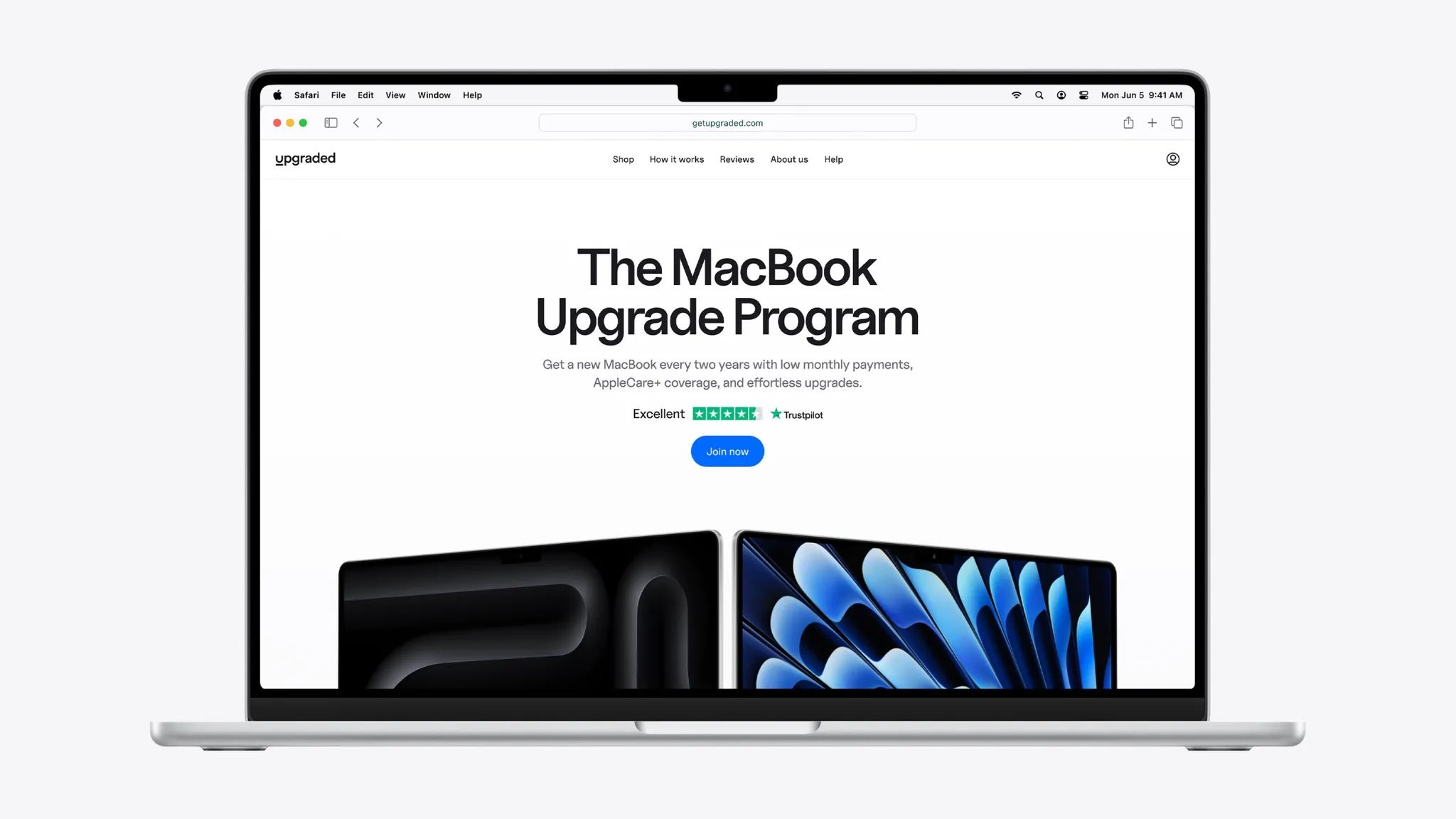 Программа обновления MacBook от $33.28/месяц
