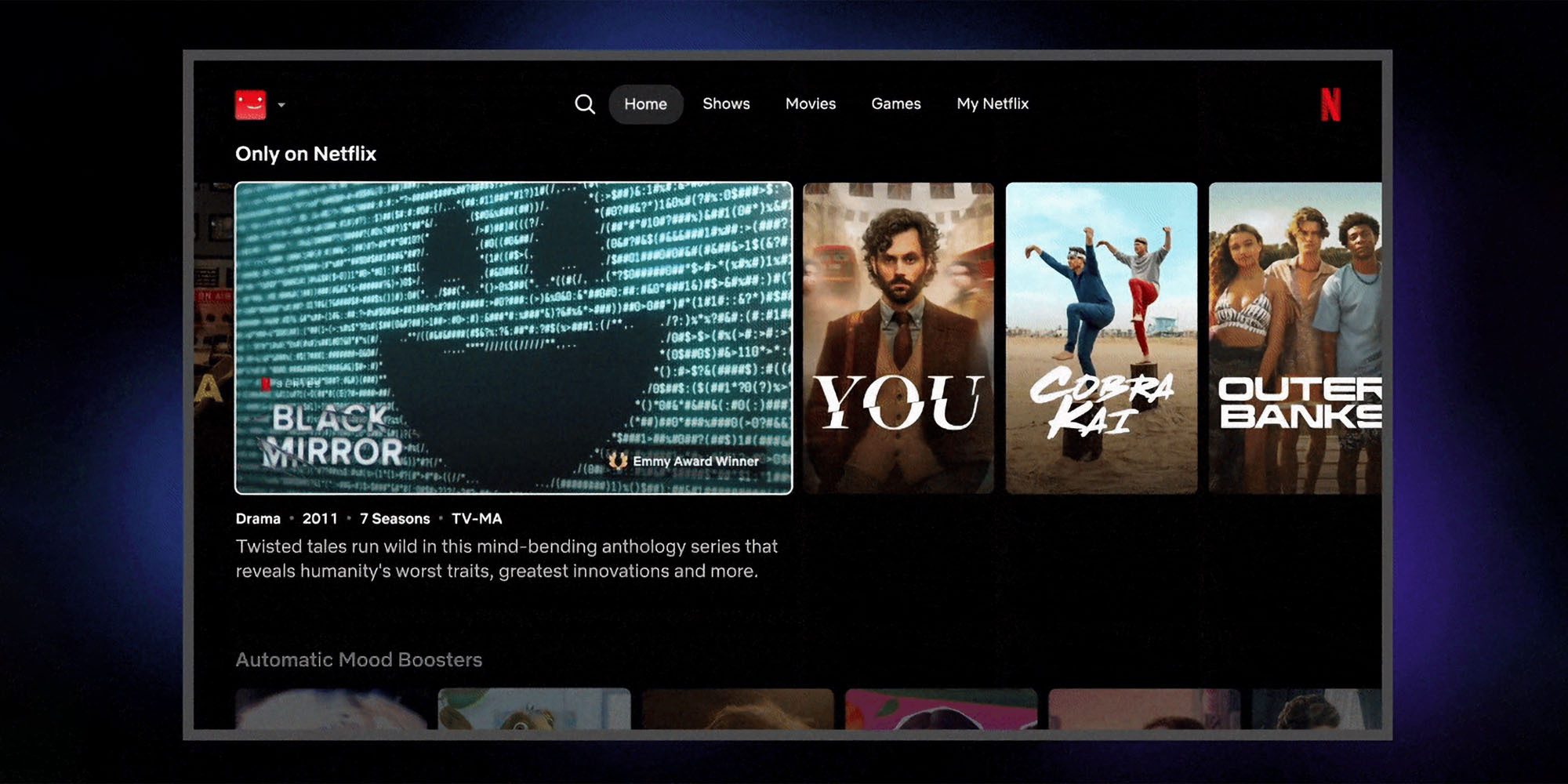 Netflix запускает крупные новые изменения в приложениях tvOS и iOS