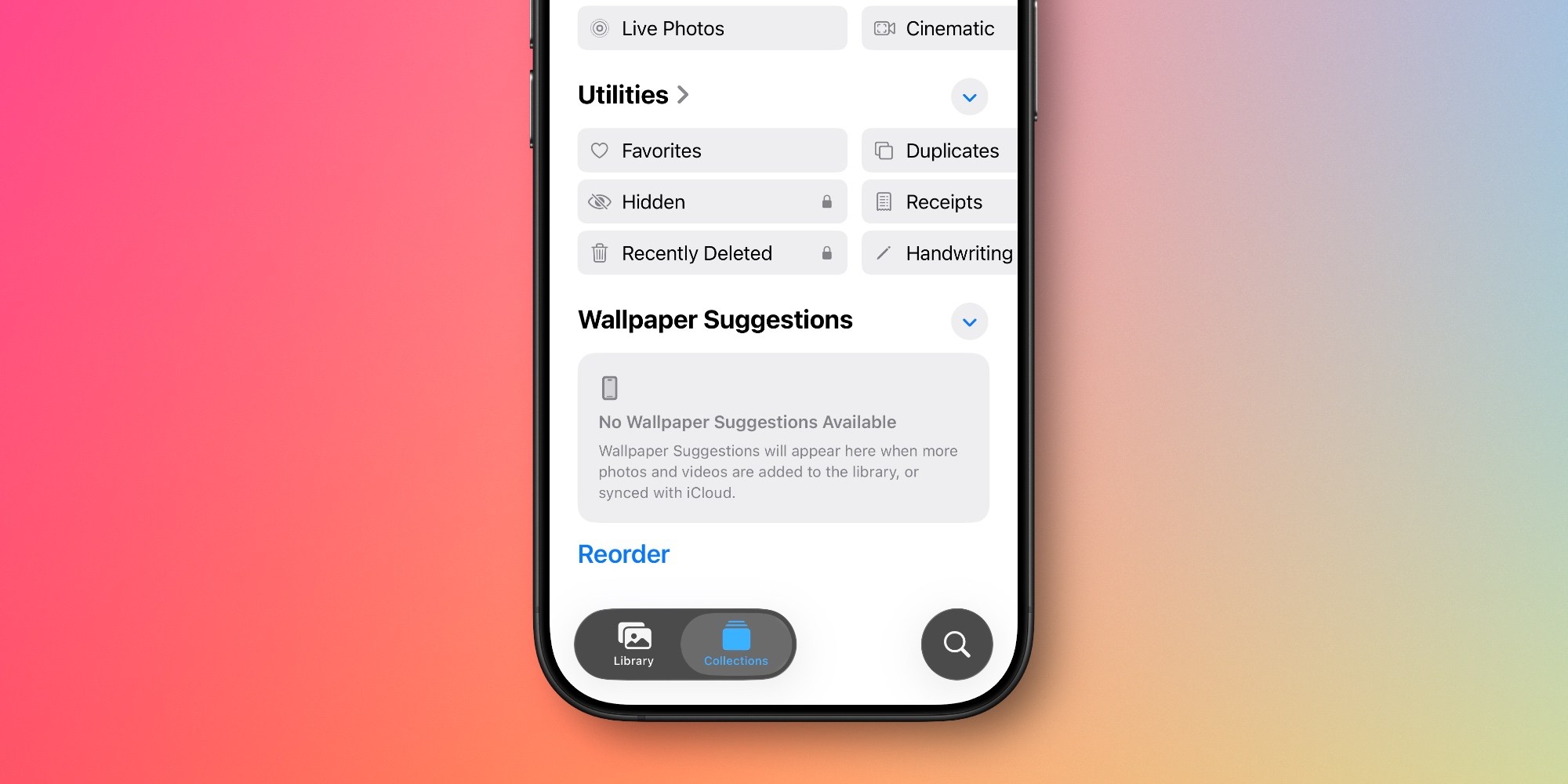 Ios Ui Tab iOS 26’s Photos app re-adds the tab bar, a major design reversal - 9to5Mac