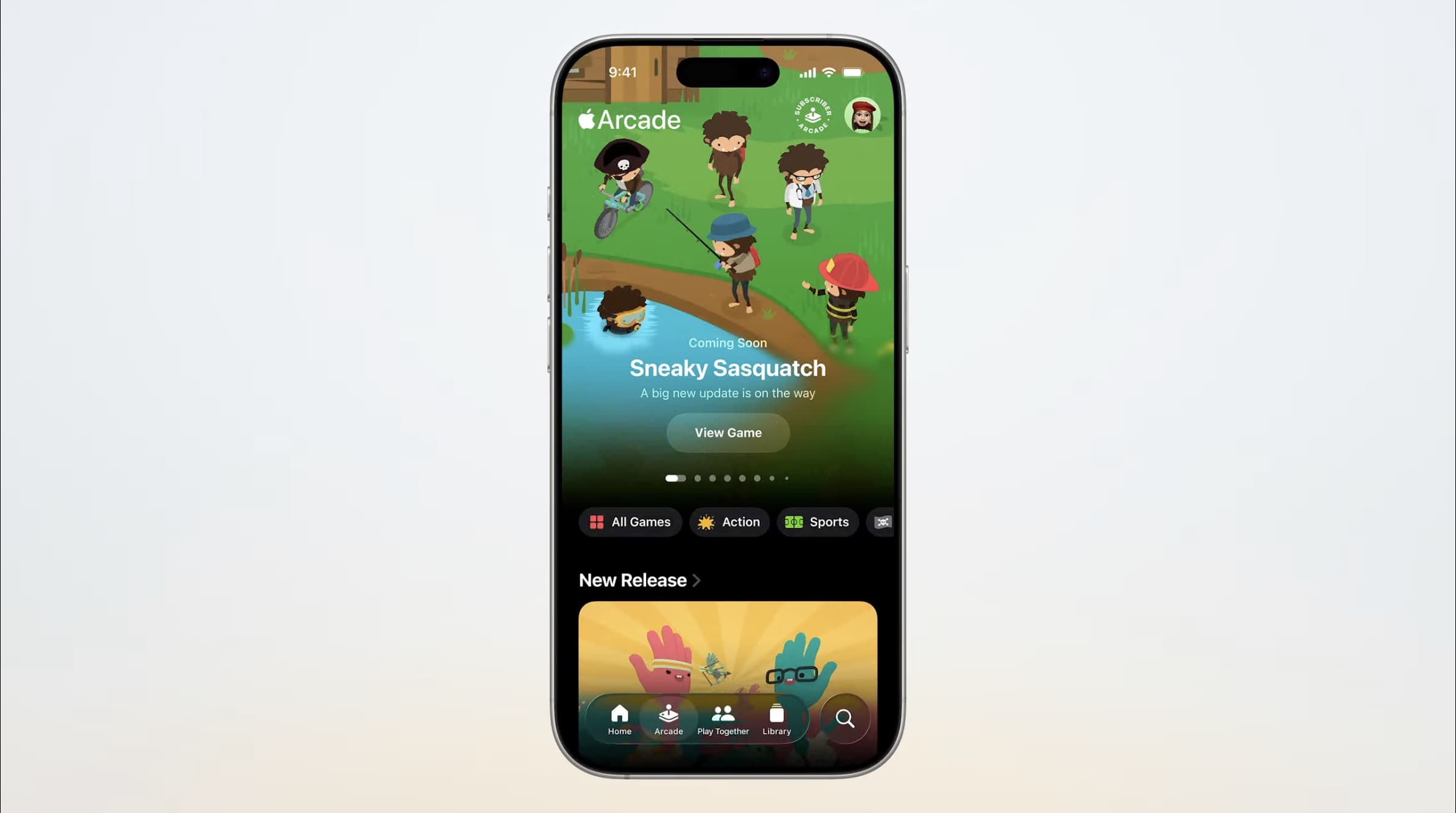 photo of Apple unveils new Apple Games app image
