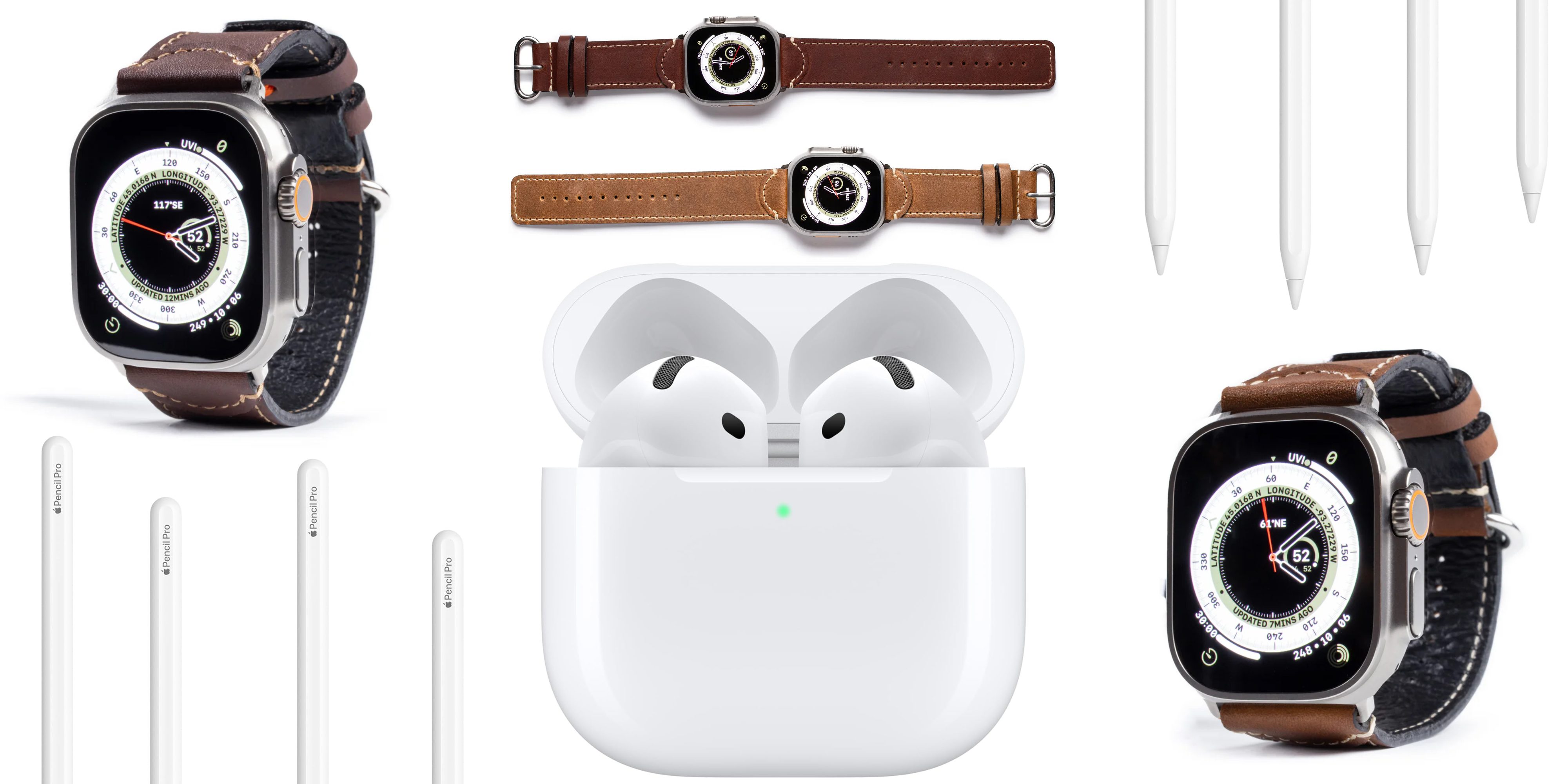 Сделки: AirPods 4 за 90 $, Apple Pencil Pro за 83 $, MacBook Air M4 со скидкой 185 $, кожаные ремешки для Apple Watch со скидкой 45 % и многое другое