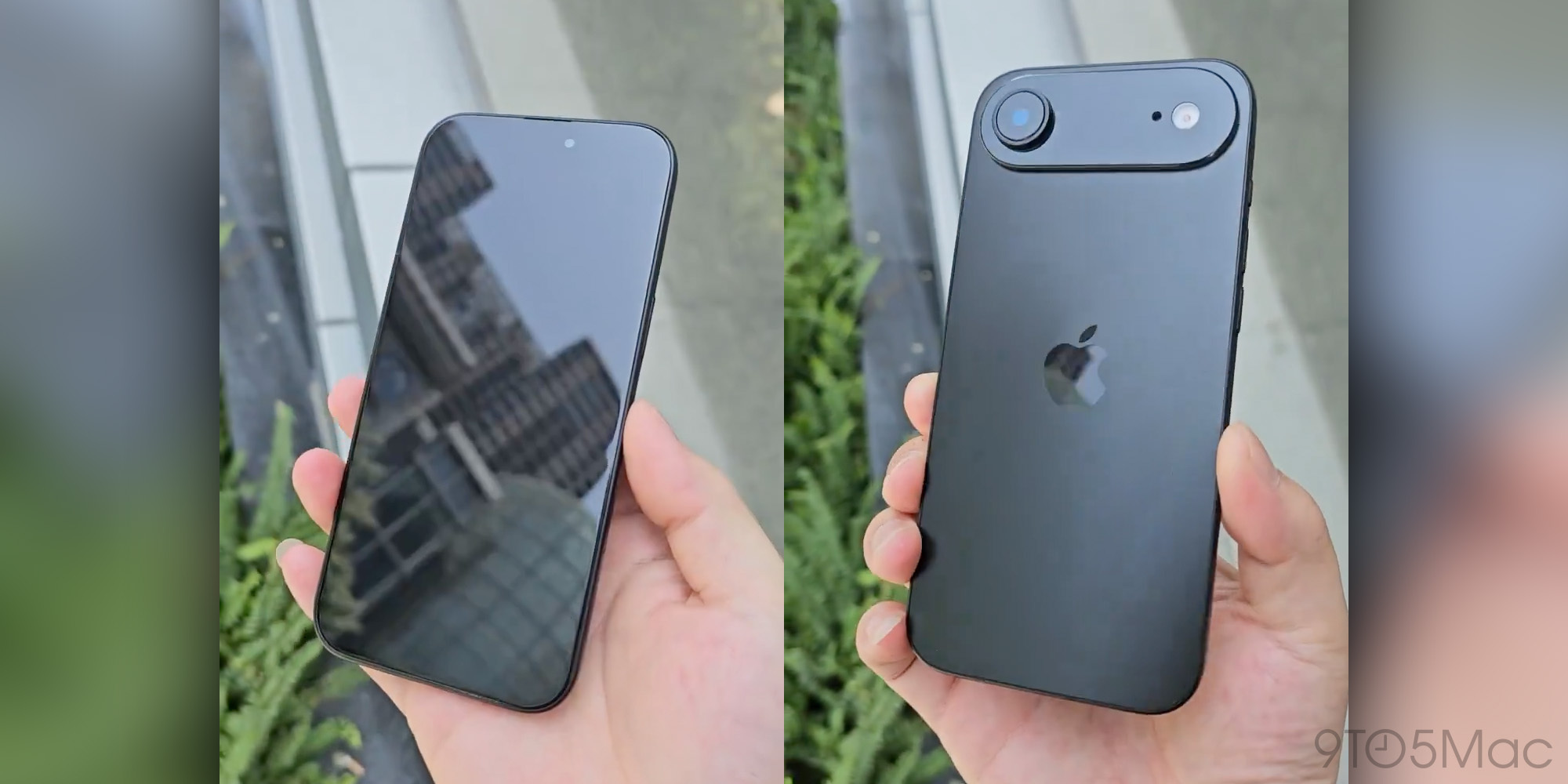 photo of New hands-on iPhone 17 Air video reveals sleek black finish image