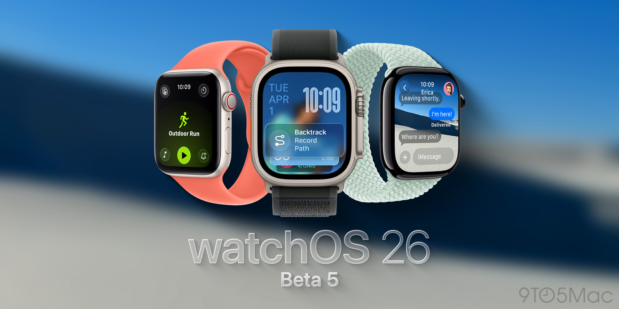 photo of watchOS 26 beta 5 rolling out for Apple Watch now image
