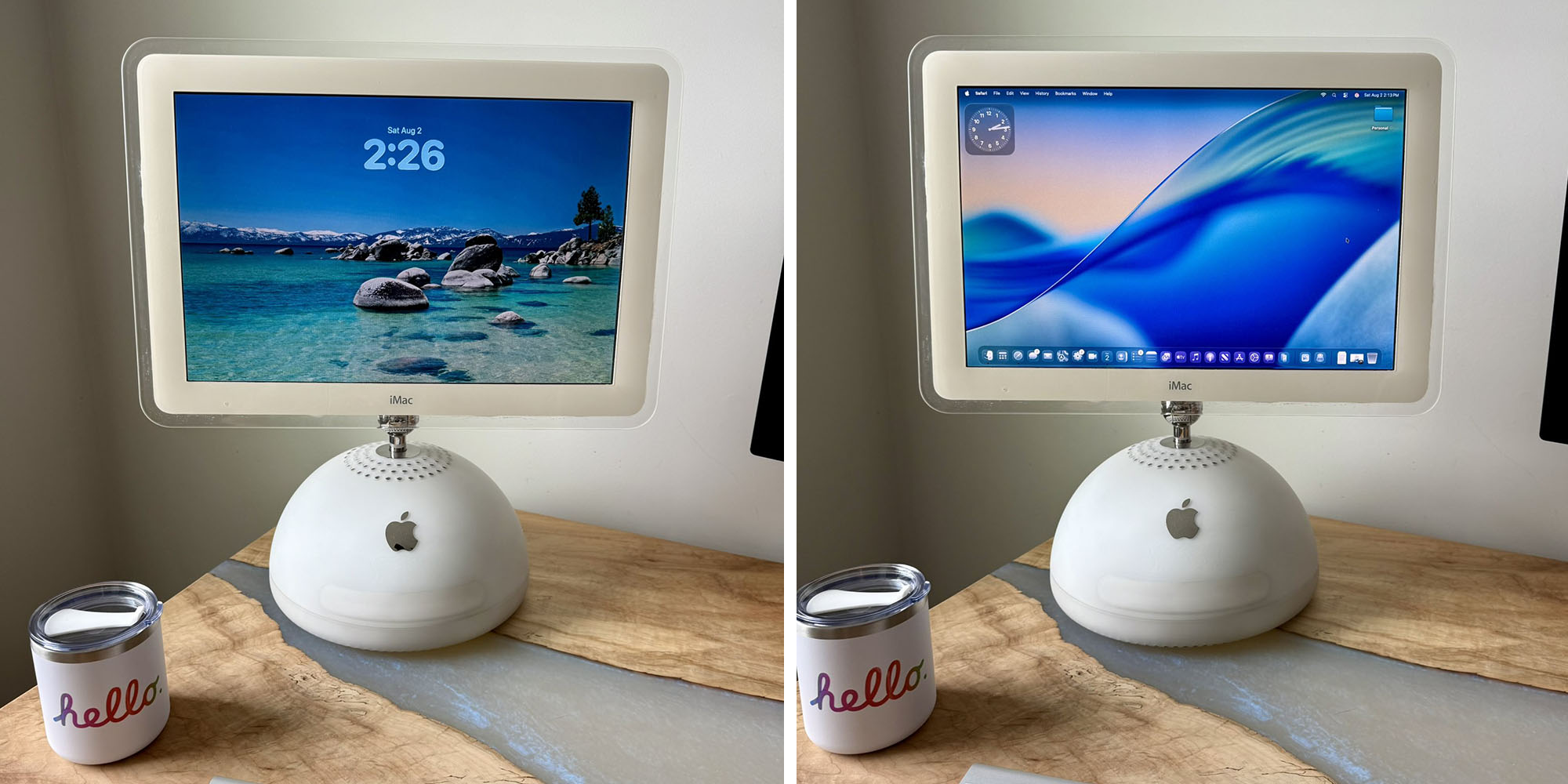 photo of Liquid Glass on an iMac G4 may be the cutest thing you see today image