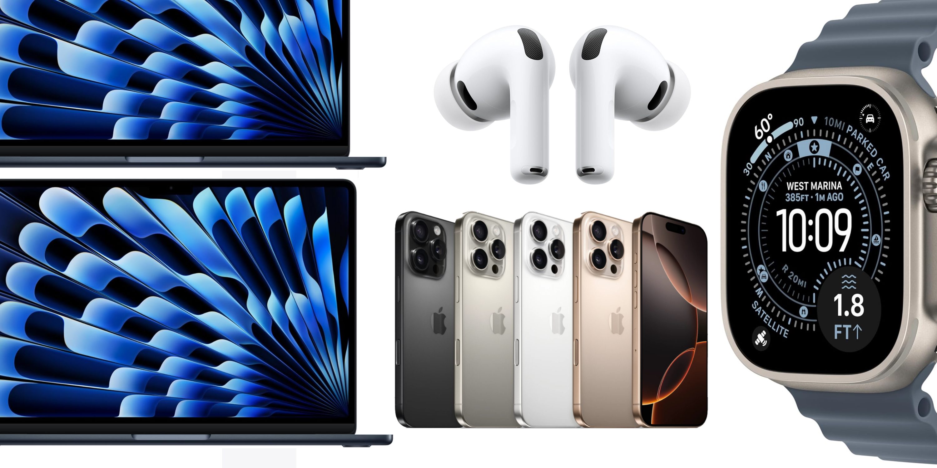 Скидки: Apple Watch Ultra 3, MacBook Air M4 24 ГБ/32 ГБ со скидкой $200, iPhone 16/15 Pro Max со скидкой $750 и многое другое