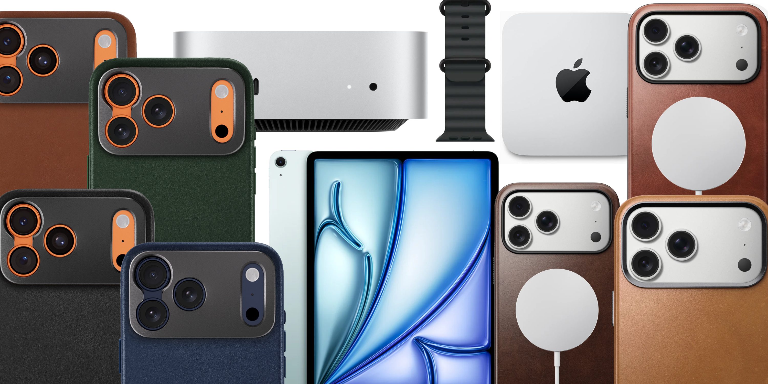 Скидки: чехлы для iPhone 17 от Nomad, Mac mini M4 Pro со скидкой 200 долларов, Ocean Band, iPad Air, AirPods и другое