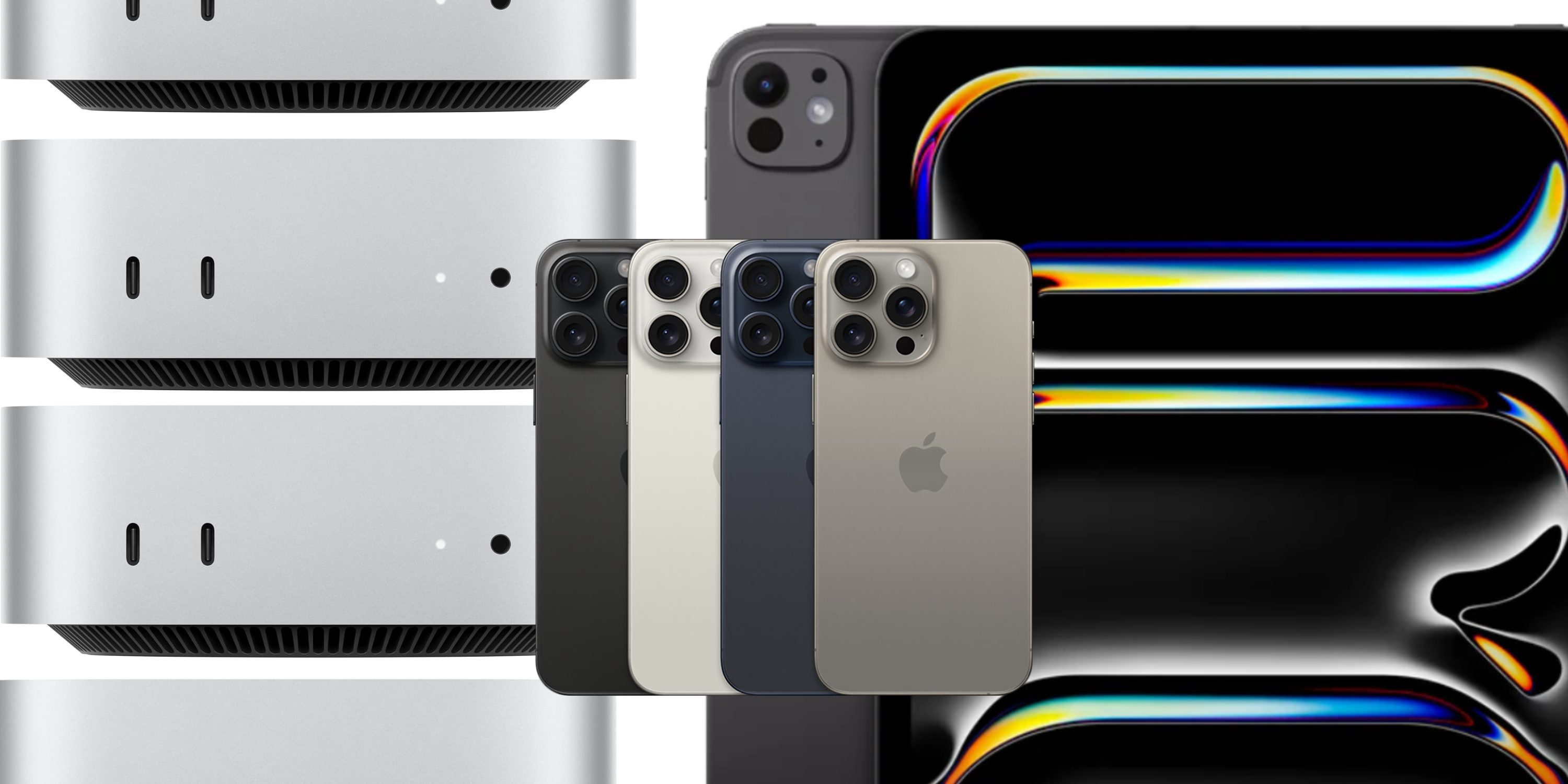 Скидки: Mac mini M4 24 ГБ/1 ТБ со скидкой 200 долларов, iPad Pro M4 со скидкой более 500 долларов, iPhone 15 Pro Max со скидкой 730 долларов и многое другое
