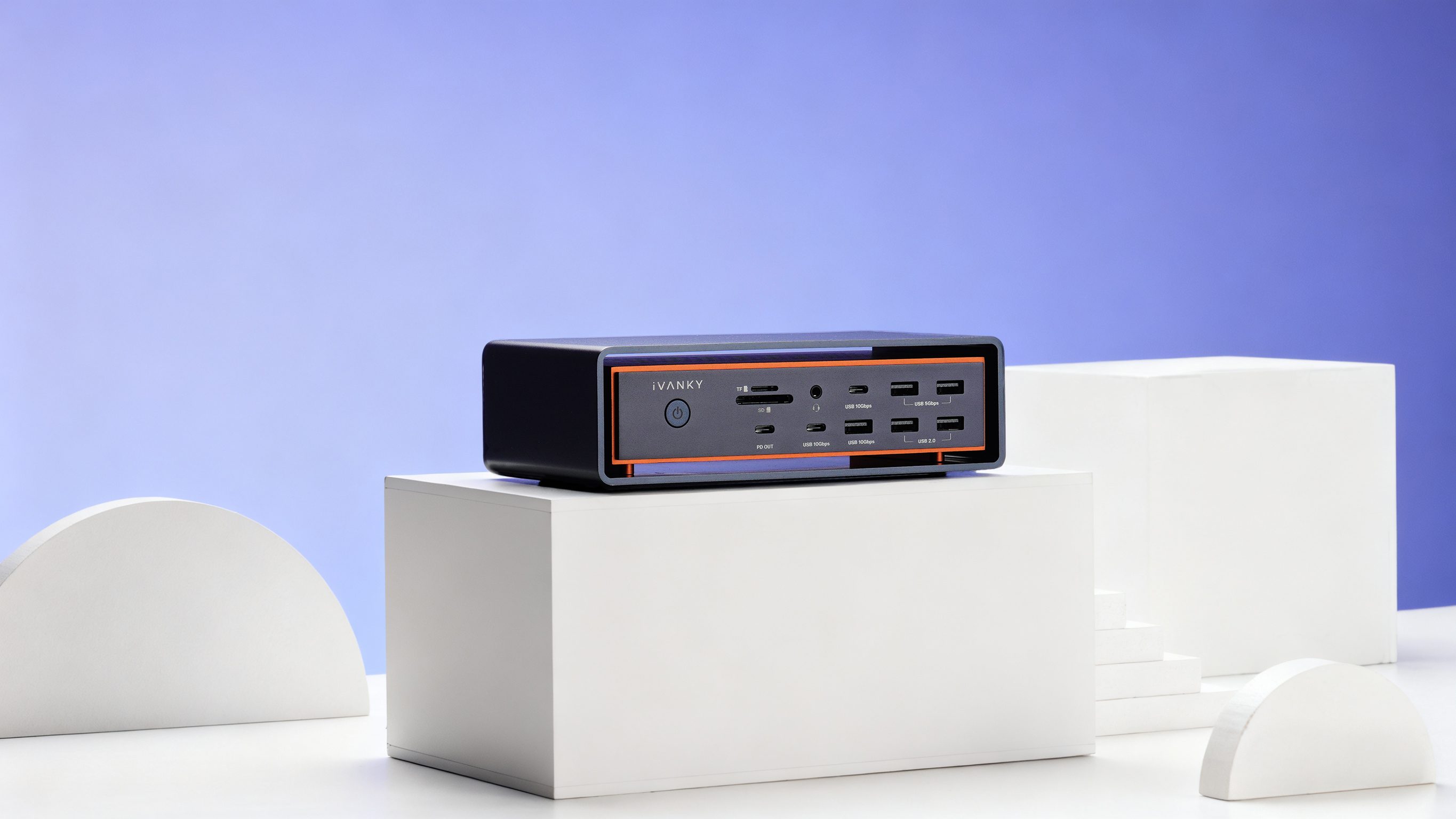 Док-станция iVANKY уровня Thunderbolt 5 обеспечивает поддержку трех внешних дисплеев и многое другое для вашего MacBook Pro