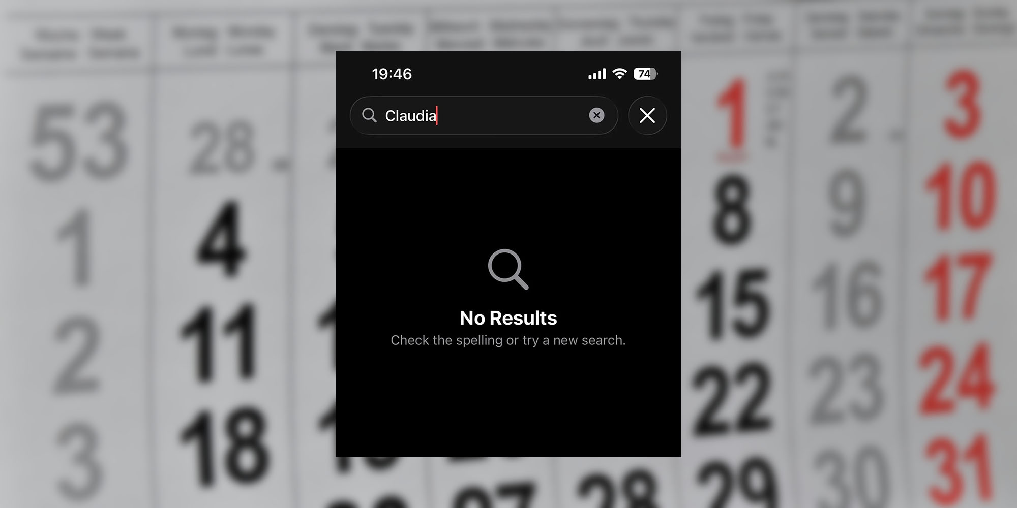 photo of Some users report that search is broken in iOS 26 Apple’s Calendar app image