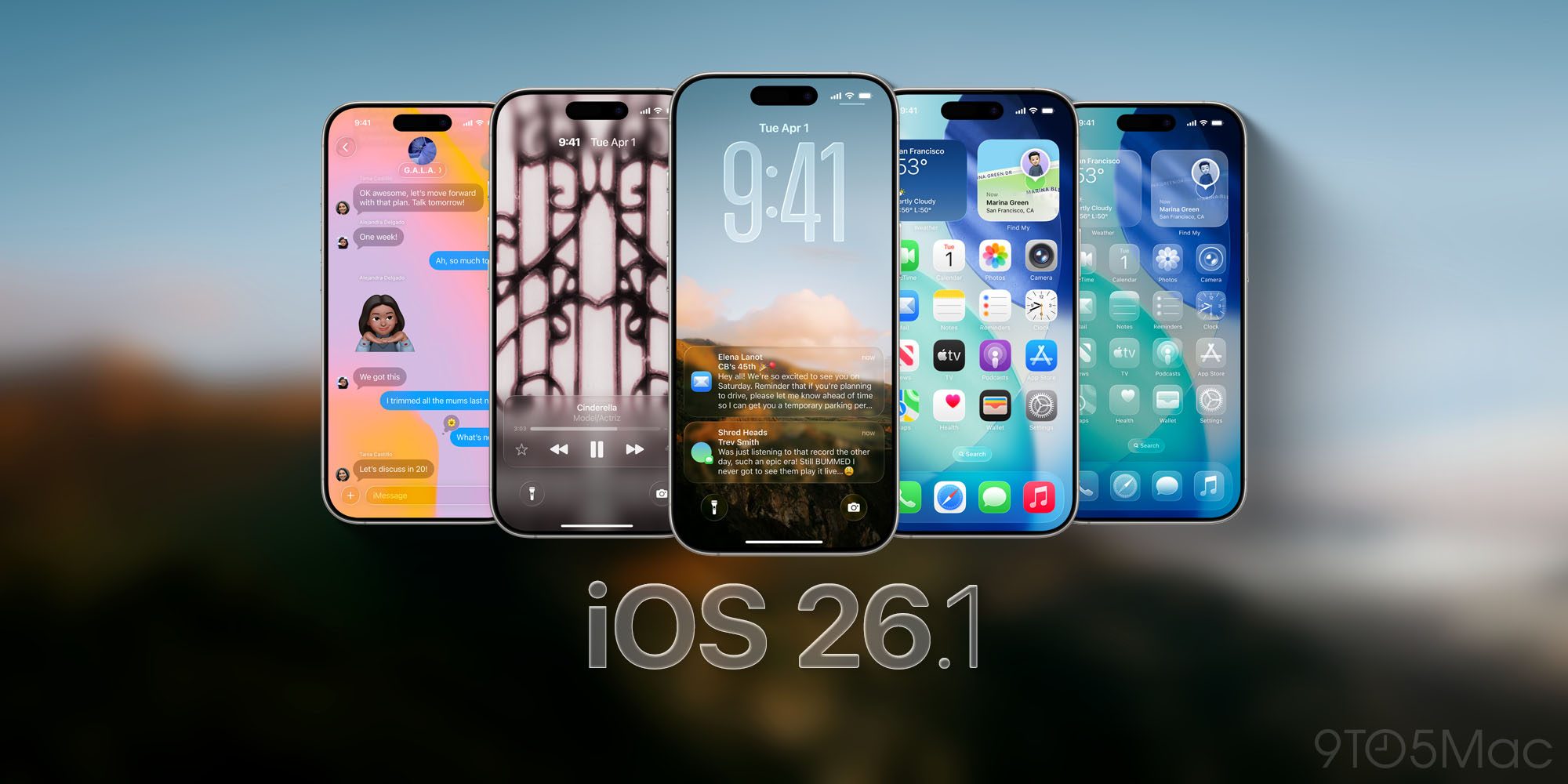 iOS 26.1 英雄
