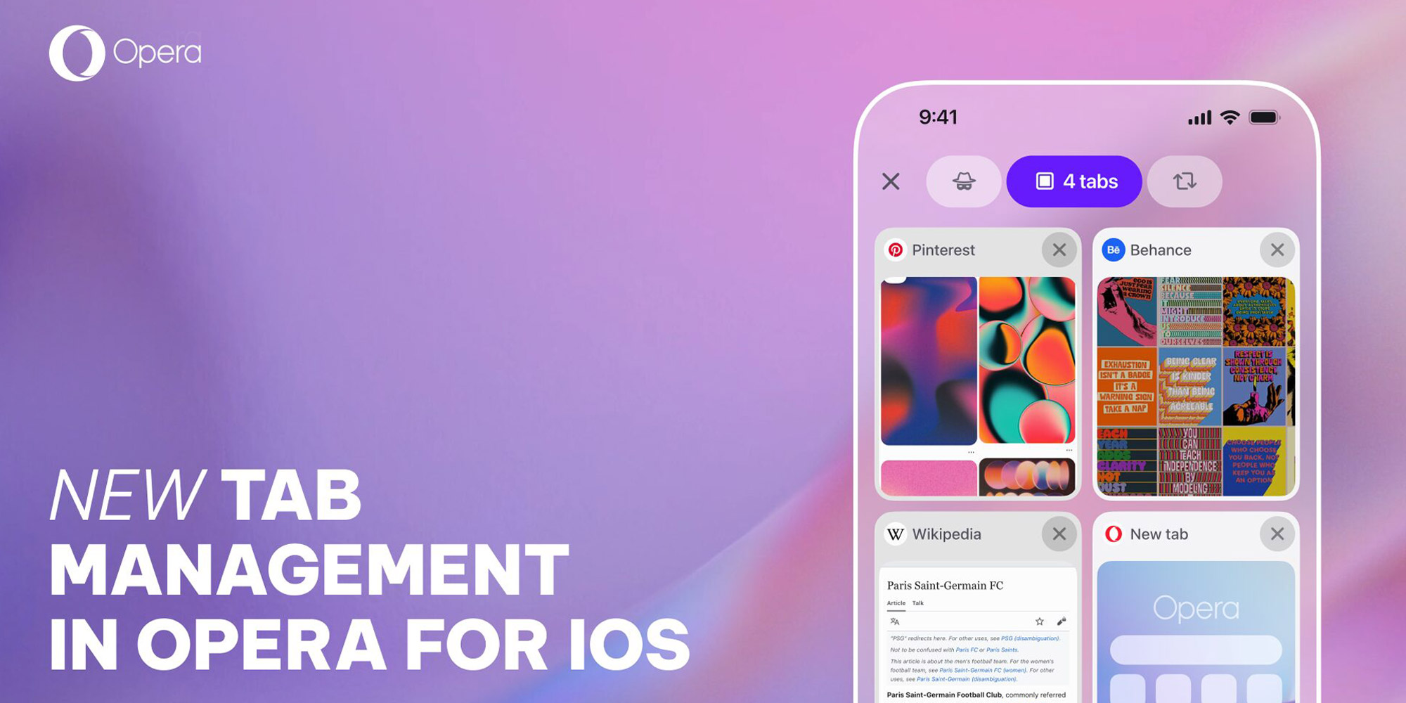 photo of Opera One for iOS has a new version, and it’s all about tab management (and a dash of AI) image