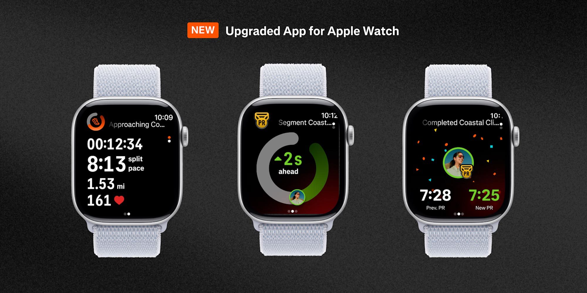 Strava обновляет приложение для Apple Watch и представляет Live Segments