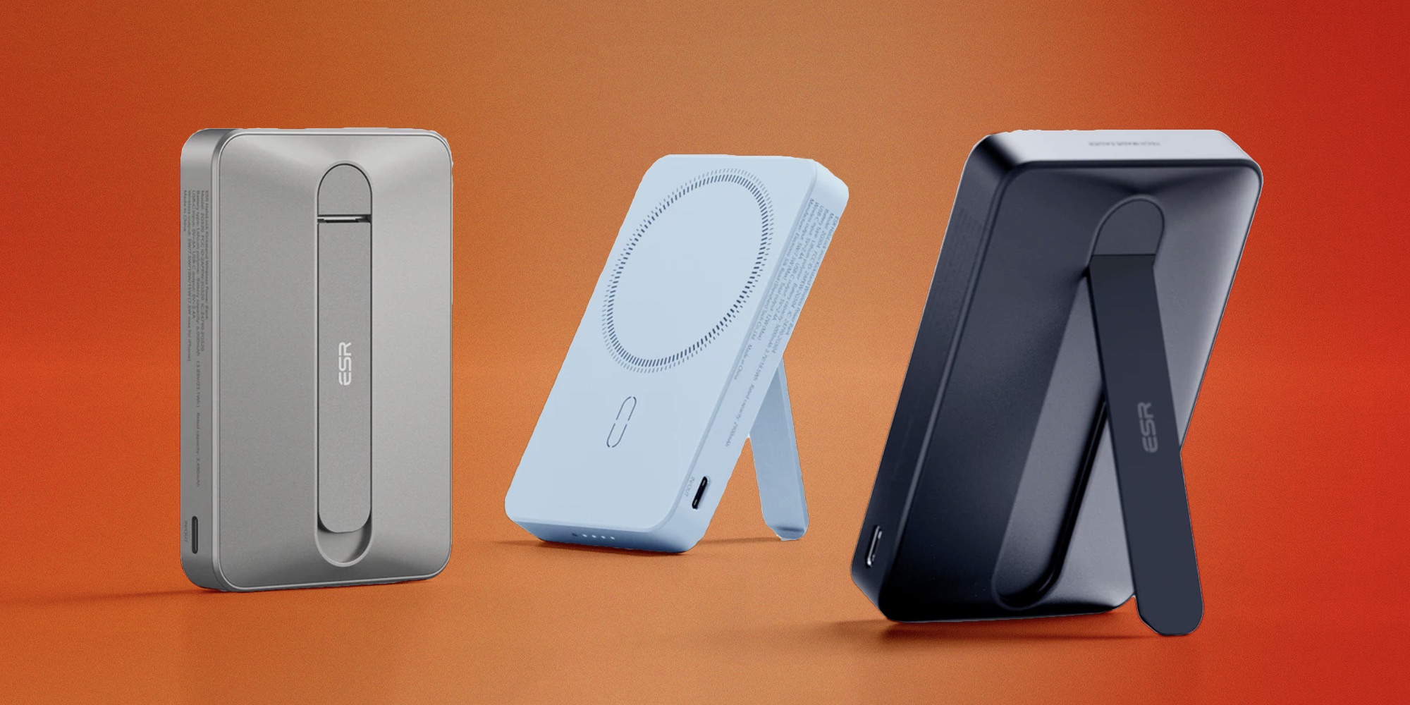 ESR HaloLock Wireless Power Bank ブラック ESR HaloLock Kickstand Wireless Power Bank review | AndroidGuys