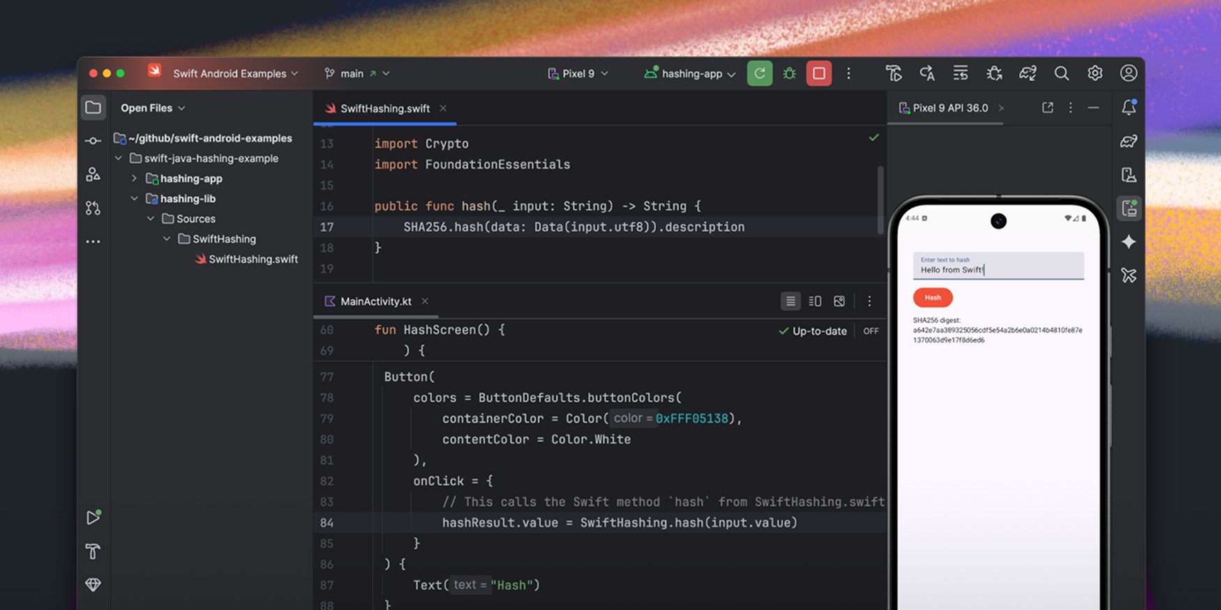 SDK Swift для Android теперь доступен
