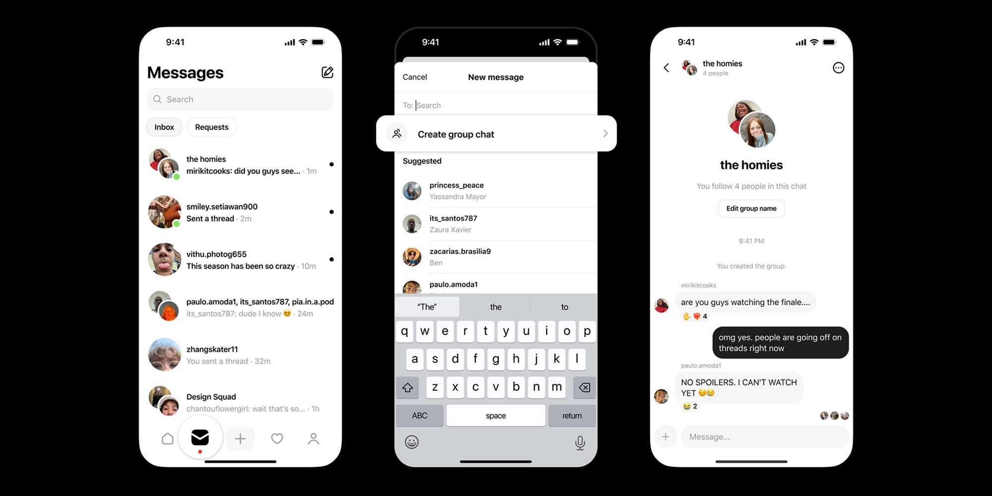 photo of Threads launches group DMs and expands messaging features to the EU image