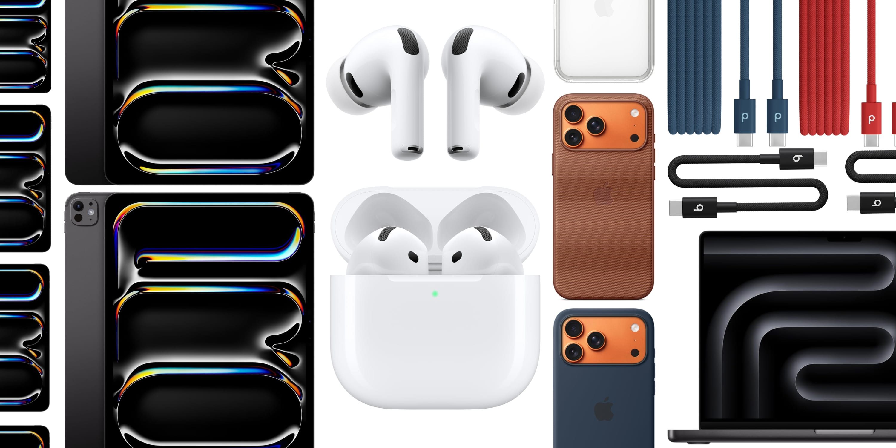 Акции Черной пятницы: AirPods 4 по рекордно низкой цене 80 долларов, MacBook Pro M5 со скидкой 157 долларов, iPad Pro M5, чехлы для Apple iPhone 17 от 27 долларов и многое другое