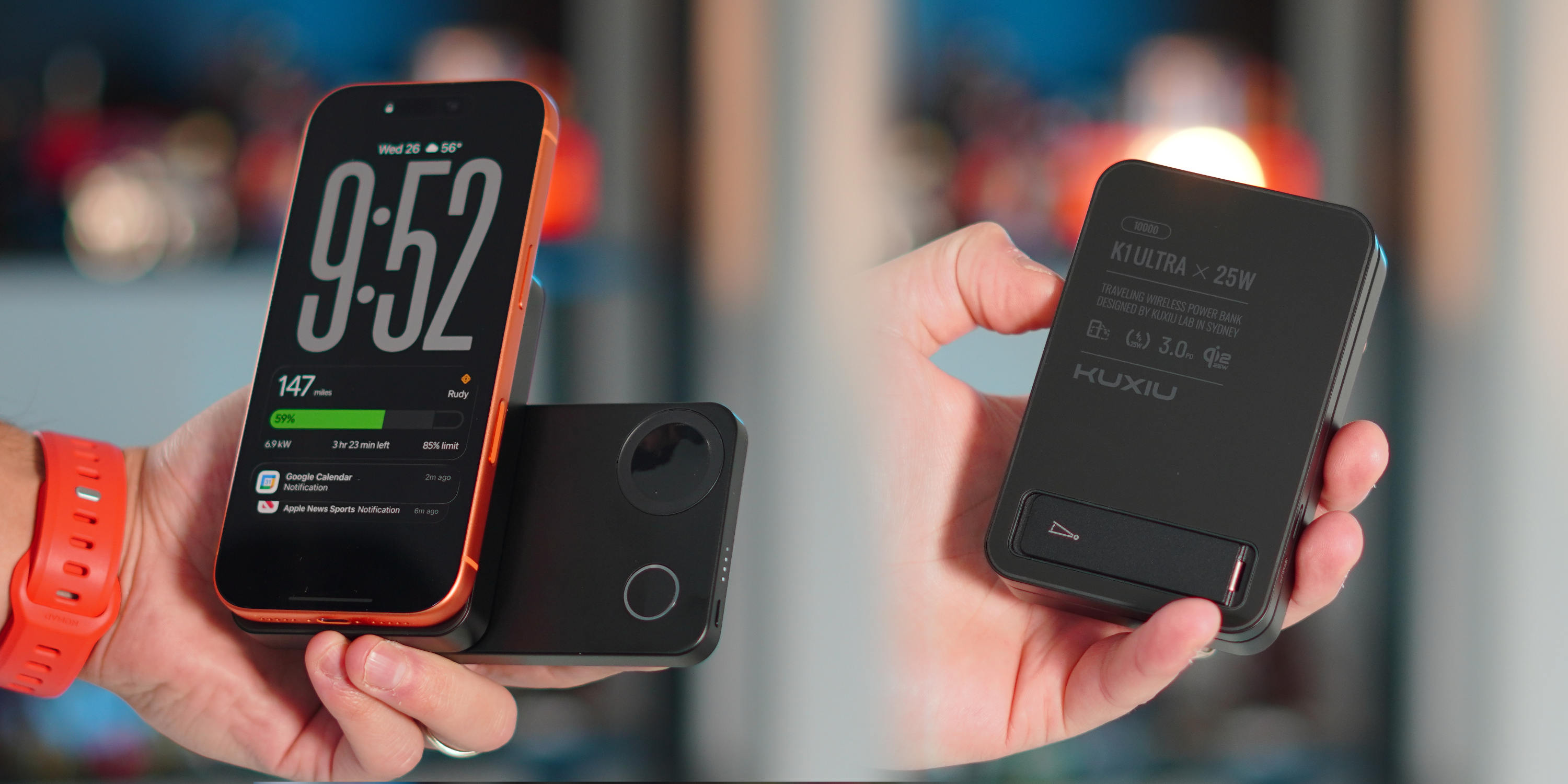 photo of Hands-on: This MagSafe power bank charges all your Apple gear with unique trick image