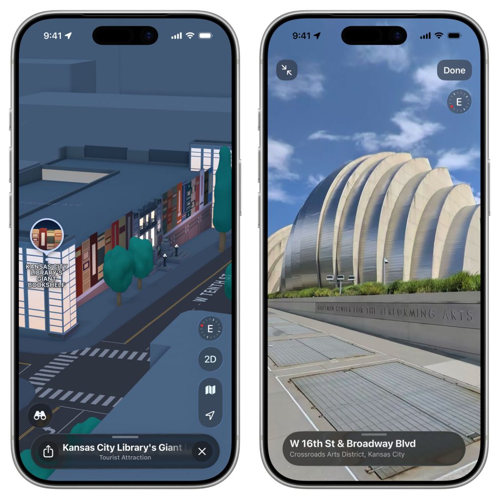 Apple Maps Rolls Out Look Around and Detailed City Experience Features in Kansas City