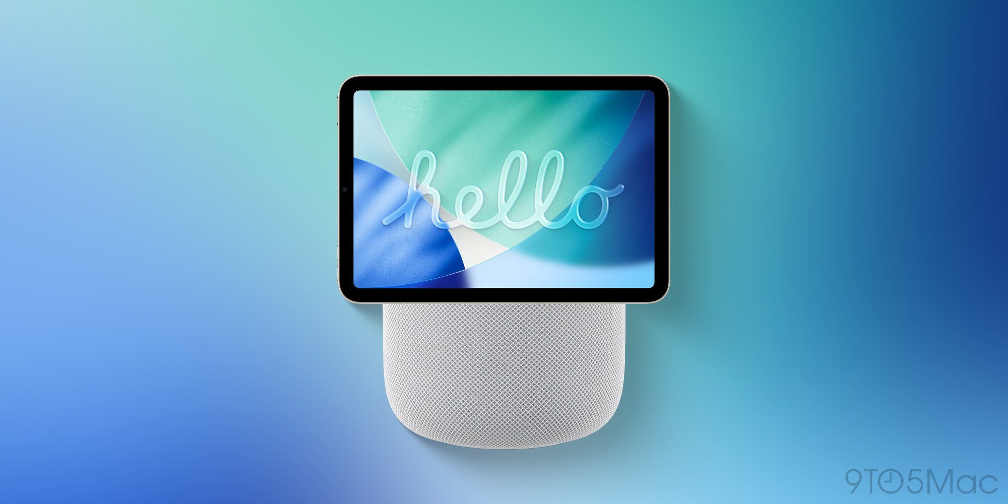 HomePod touch concept mockup