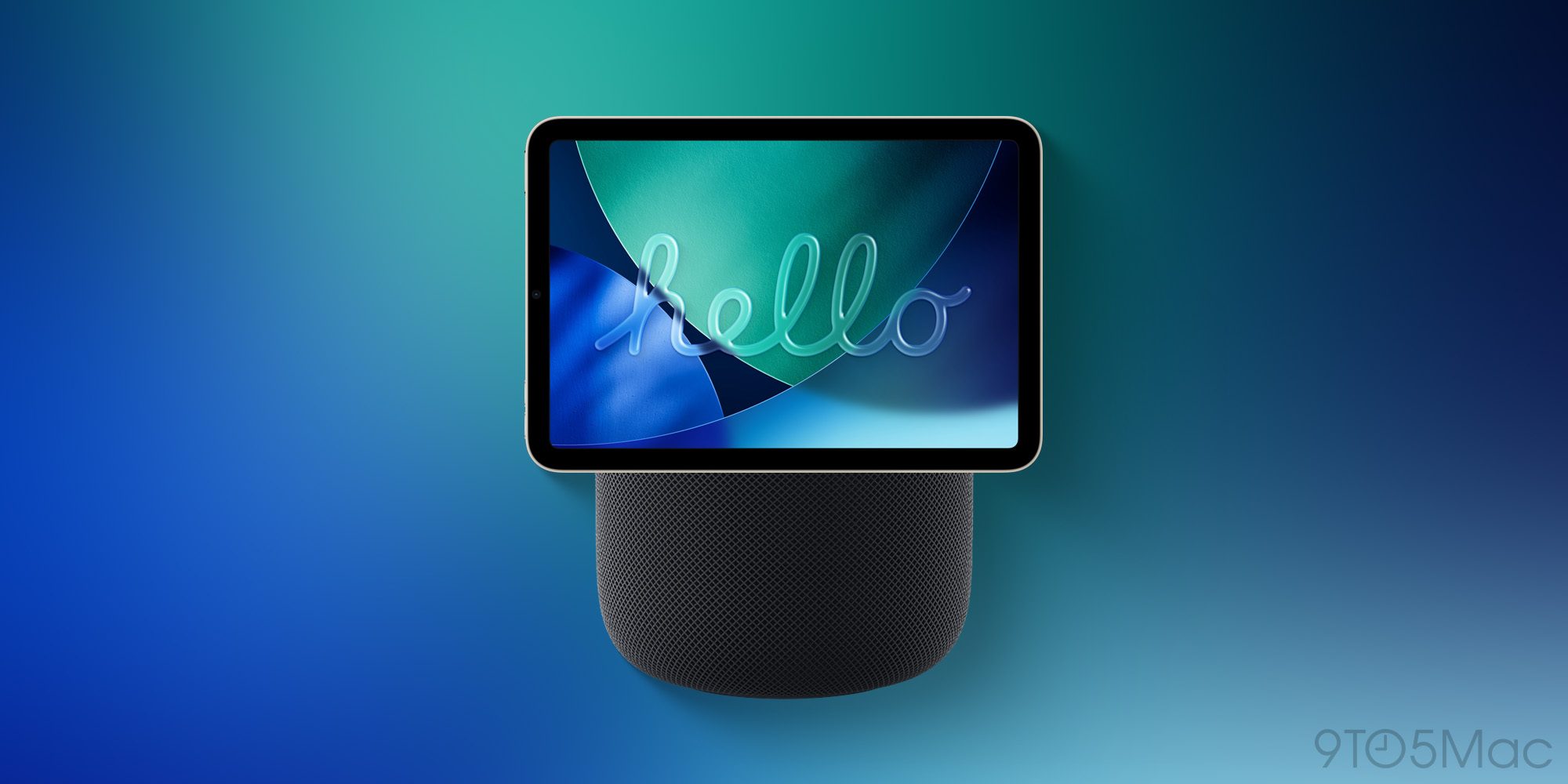 Maqueta del concepto HomePod Touch
