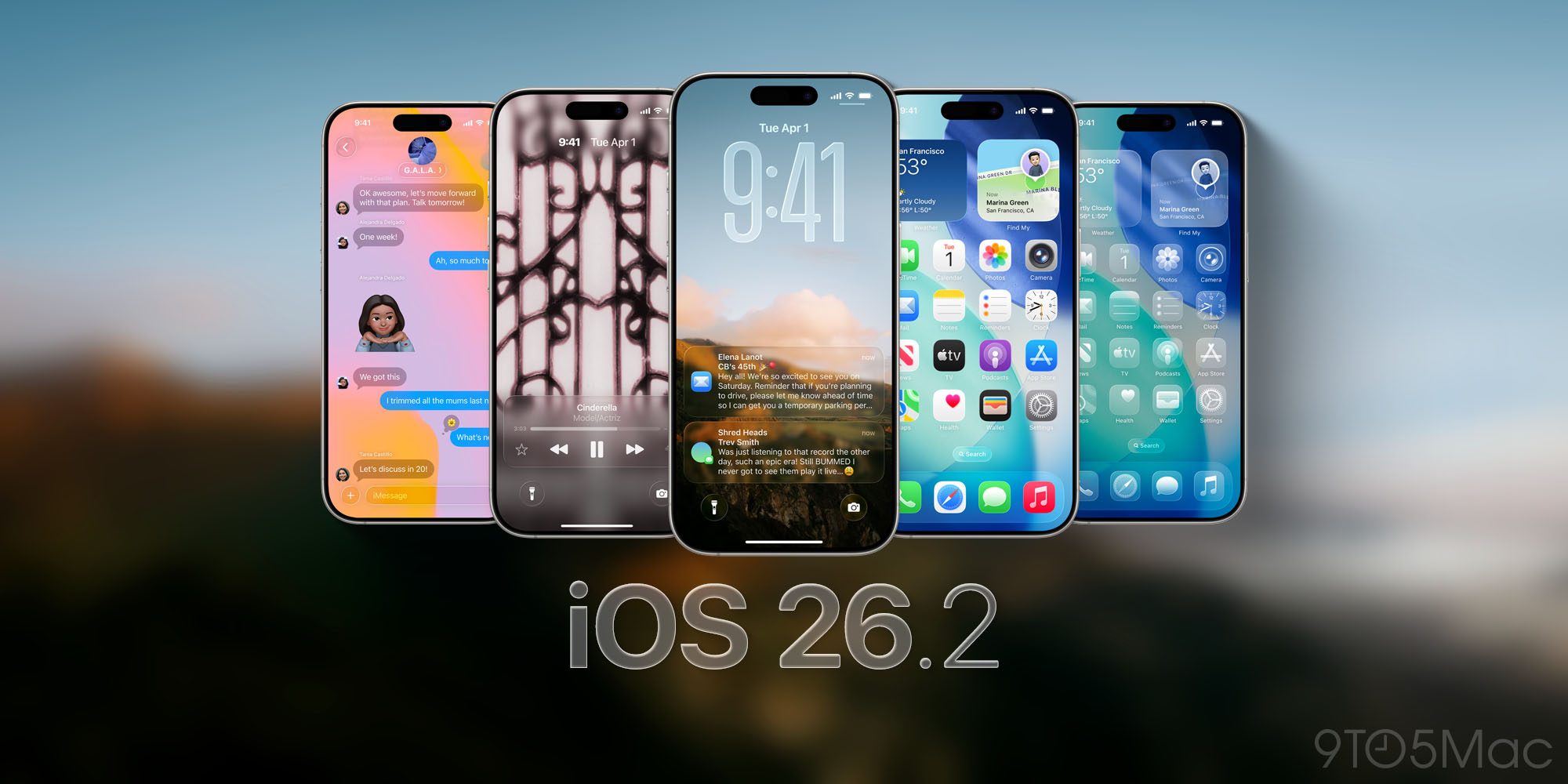 Héroe de iOS 26.2