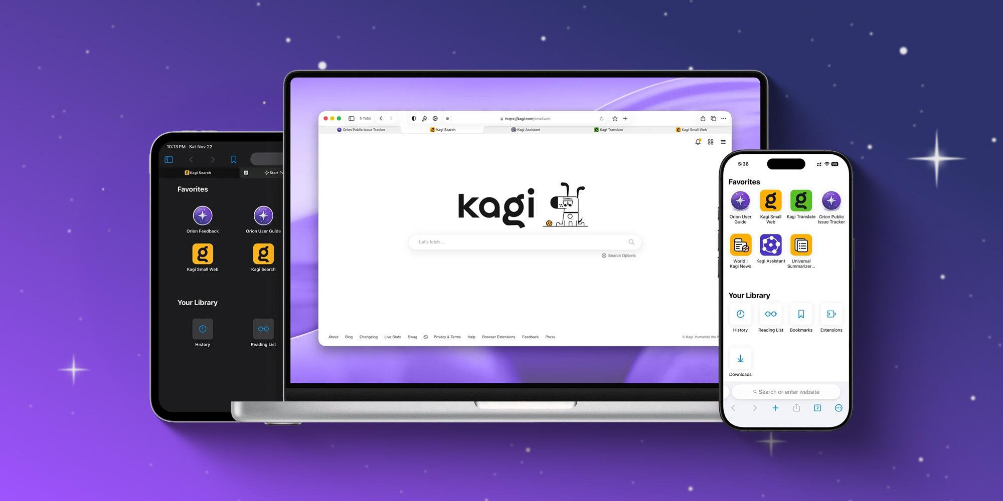 photo of New Mac browser Orion is inspired by Apple with speed, privacy, and WebKit image